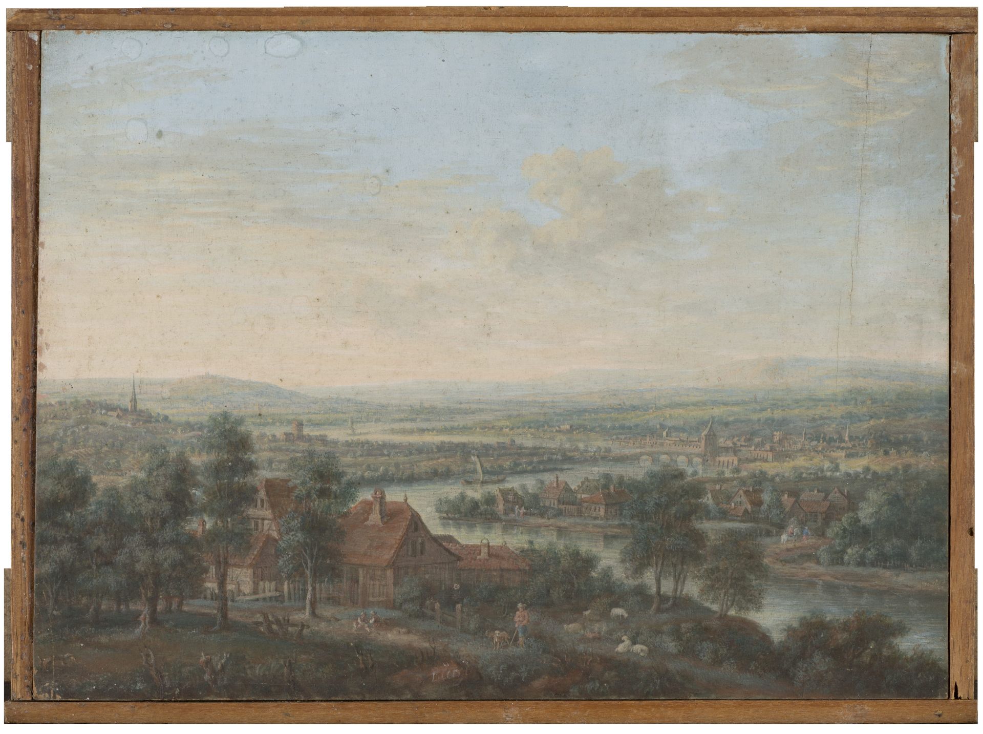 Landscape with the River Main by Jakob Bürgi