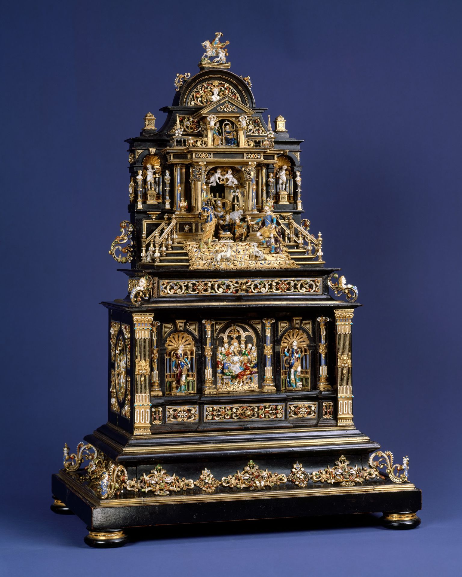 Miniature cabinet or house altar by Reinhold Vasters