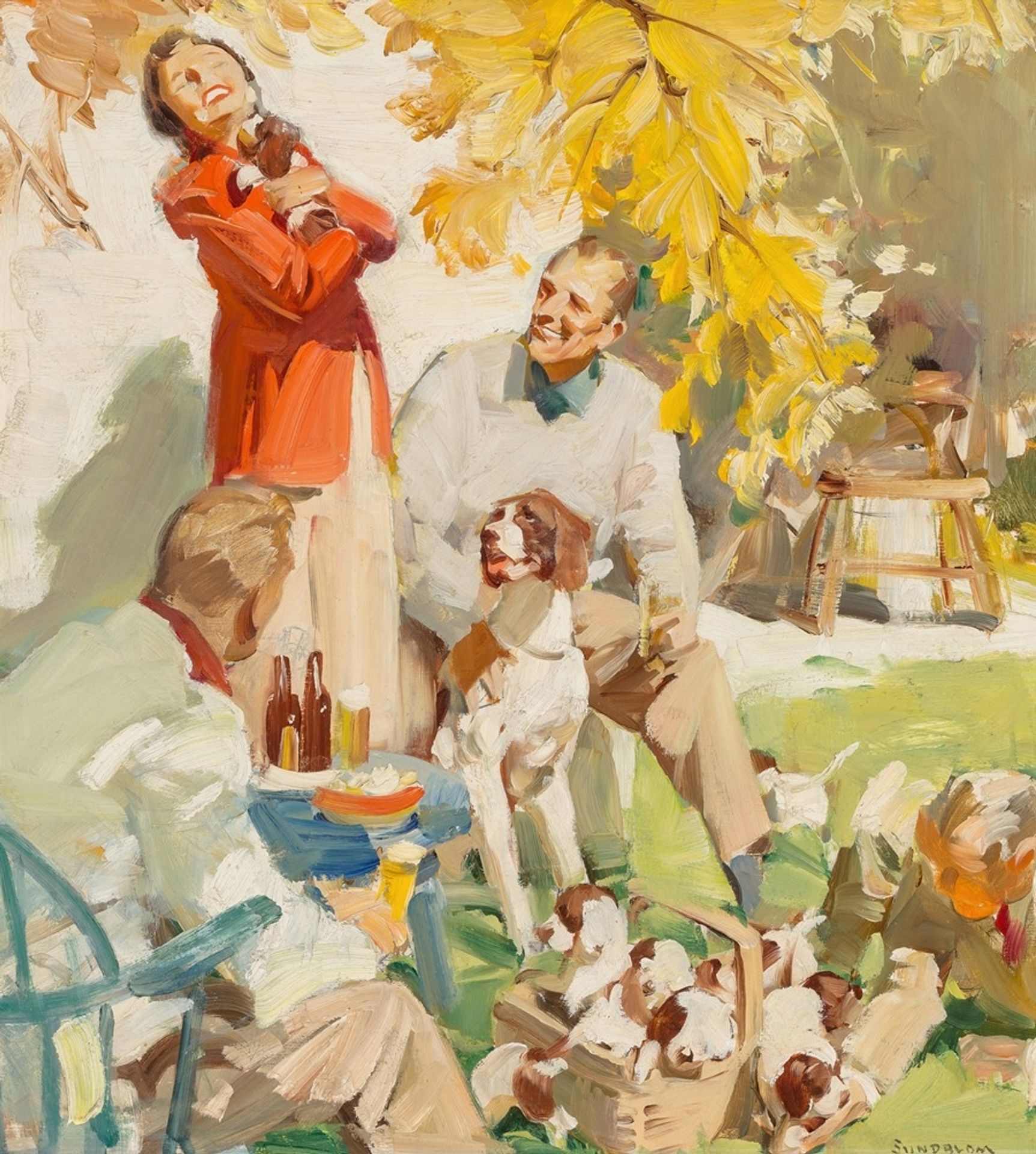 Love at First Sight by Haddon Hubbard Sundblom