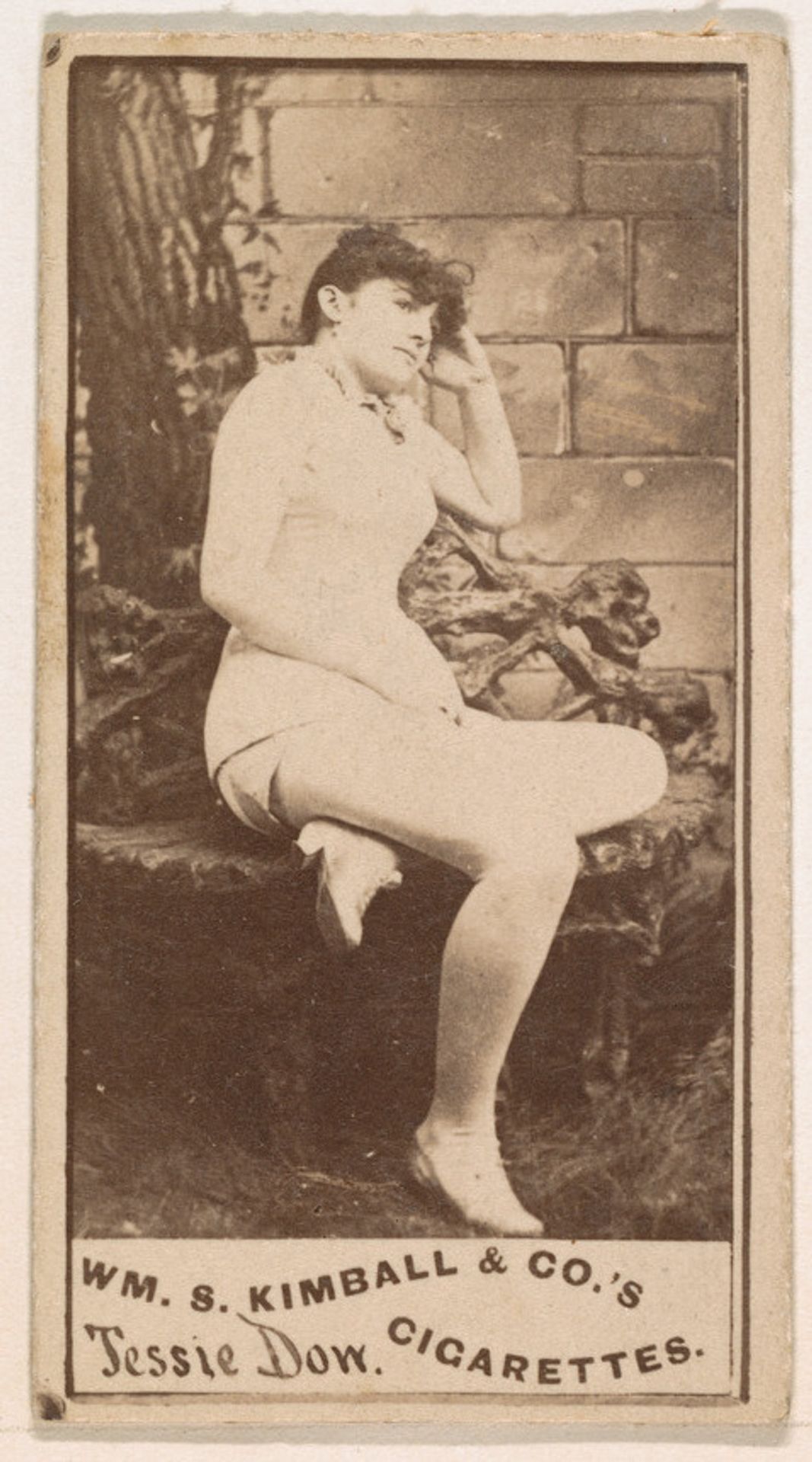 Jessie Dow, from the Actresses series (N203) issued by Wm. S. Kimball & Co. by William S. Kimball & Company