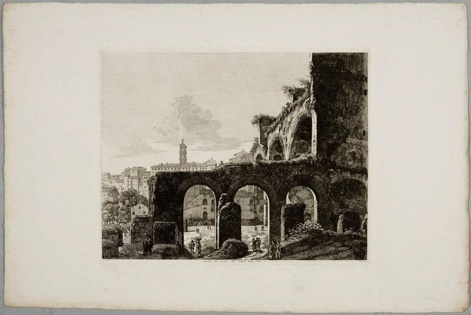 Basilica of Constantine by Luigi Rossini