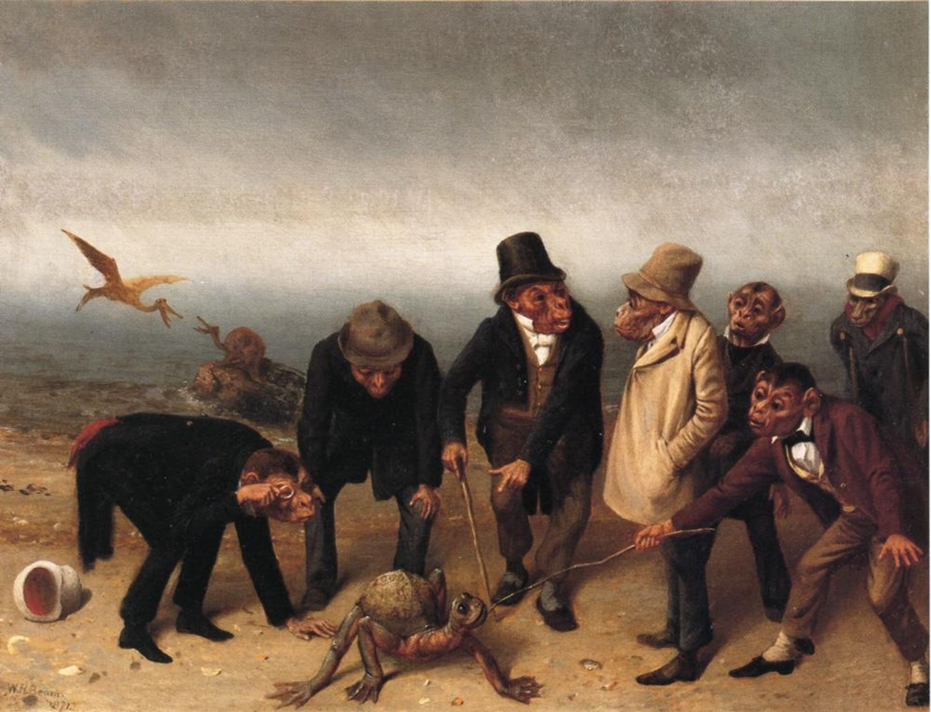 Discovery of Adam by William Holbrook Beard