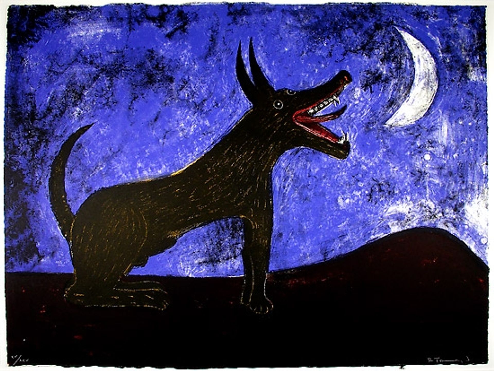 Moon Dog by Rufino Tamayo