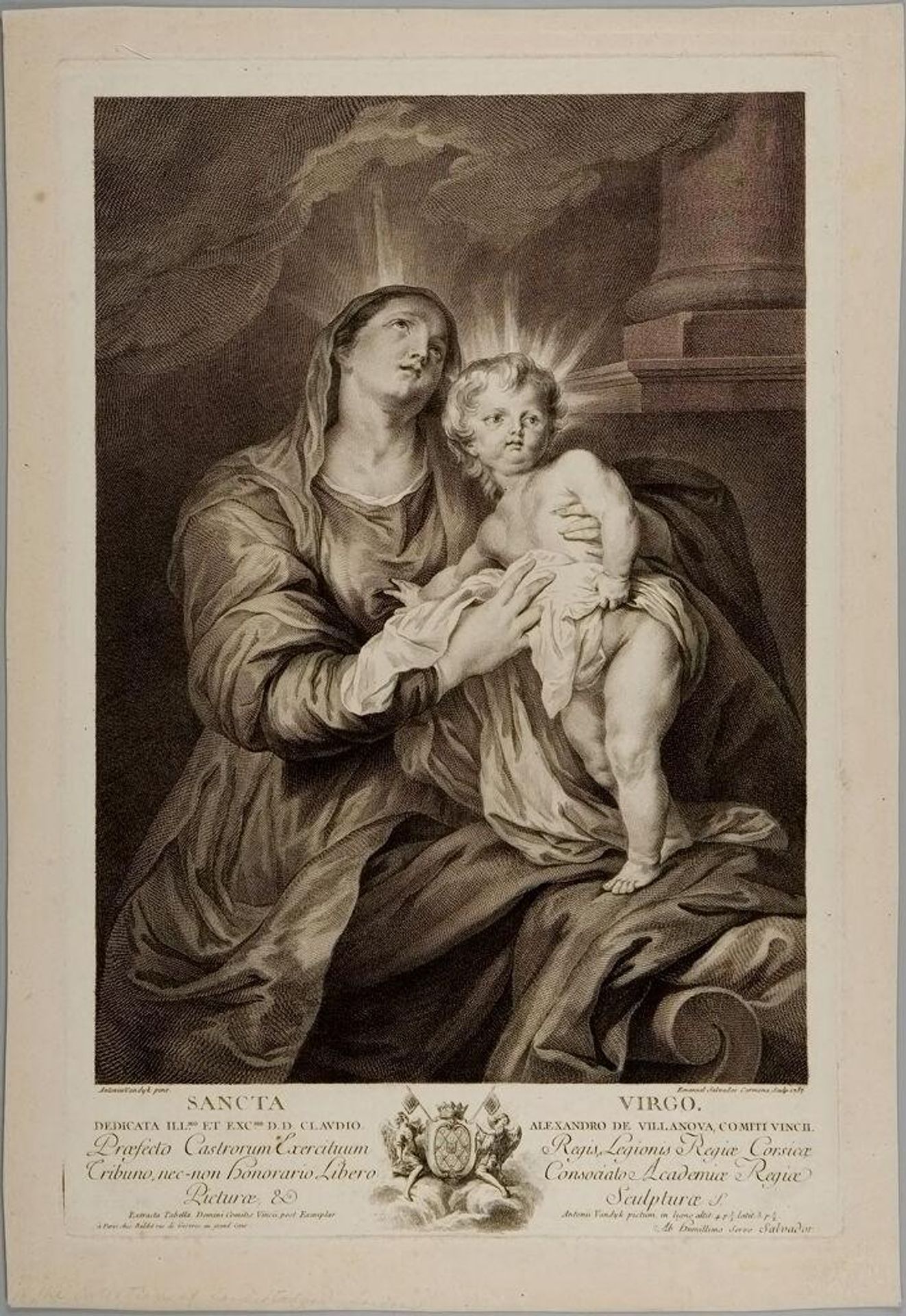 Sancta Virgo by Manuel Salvador Carmona