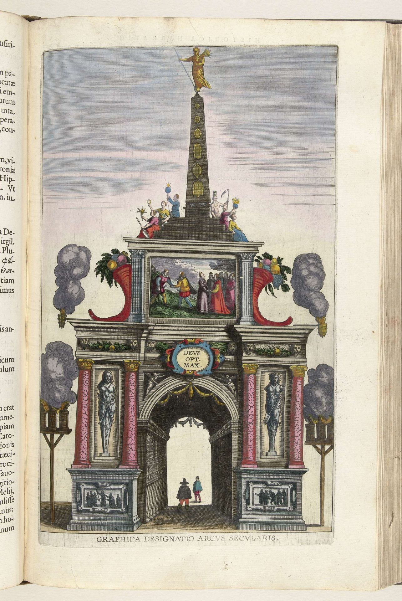 Triomfpoort voor het Eeuwfeest, 1599 by Anonymous
