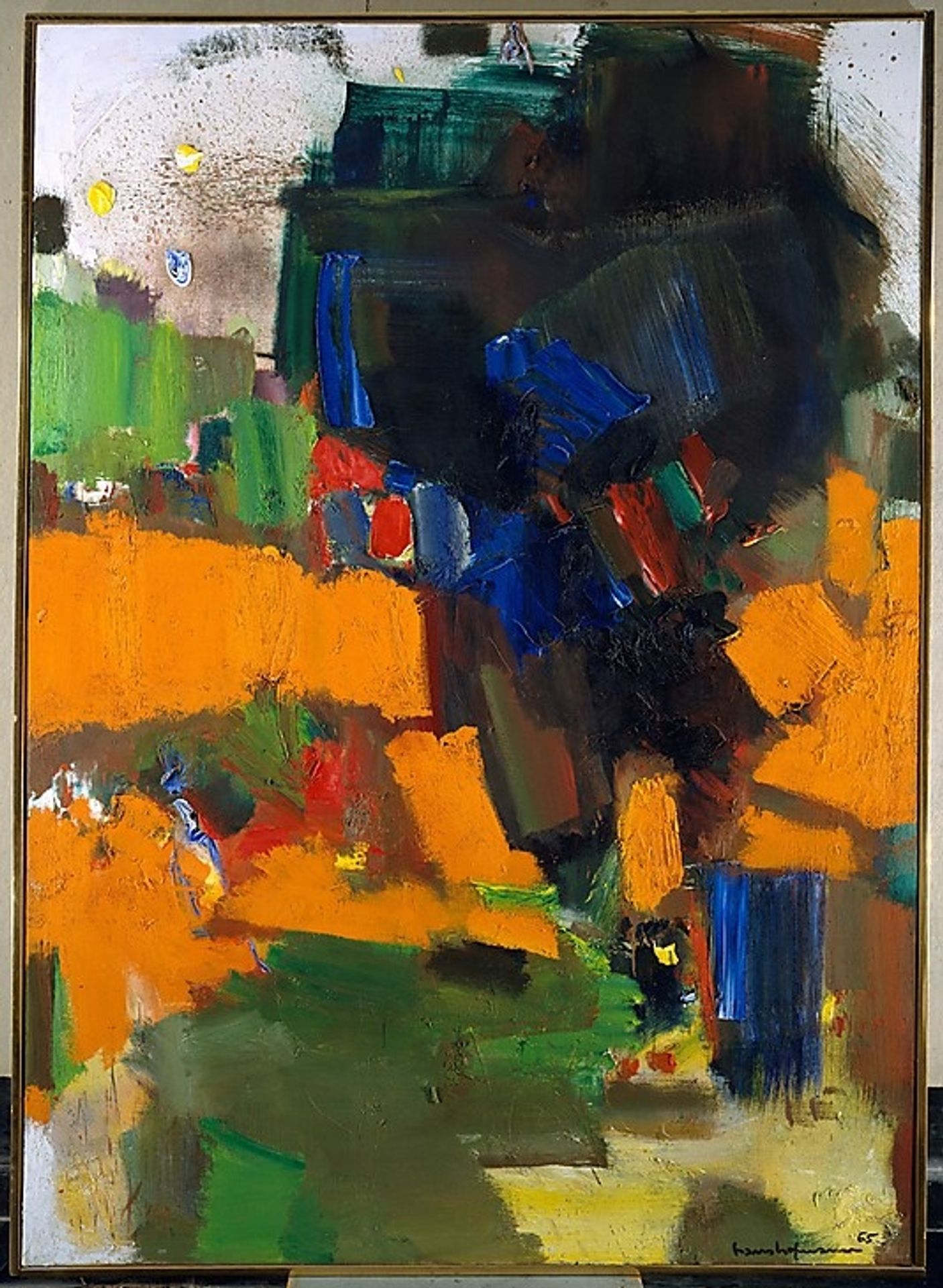 Deep Within the Ravine by Hans Hofmann
