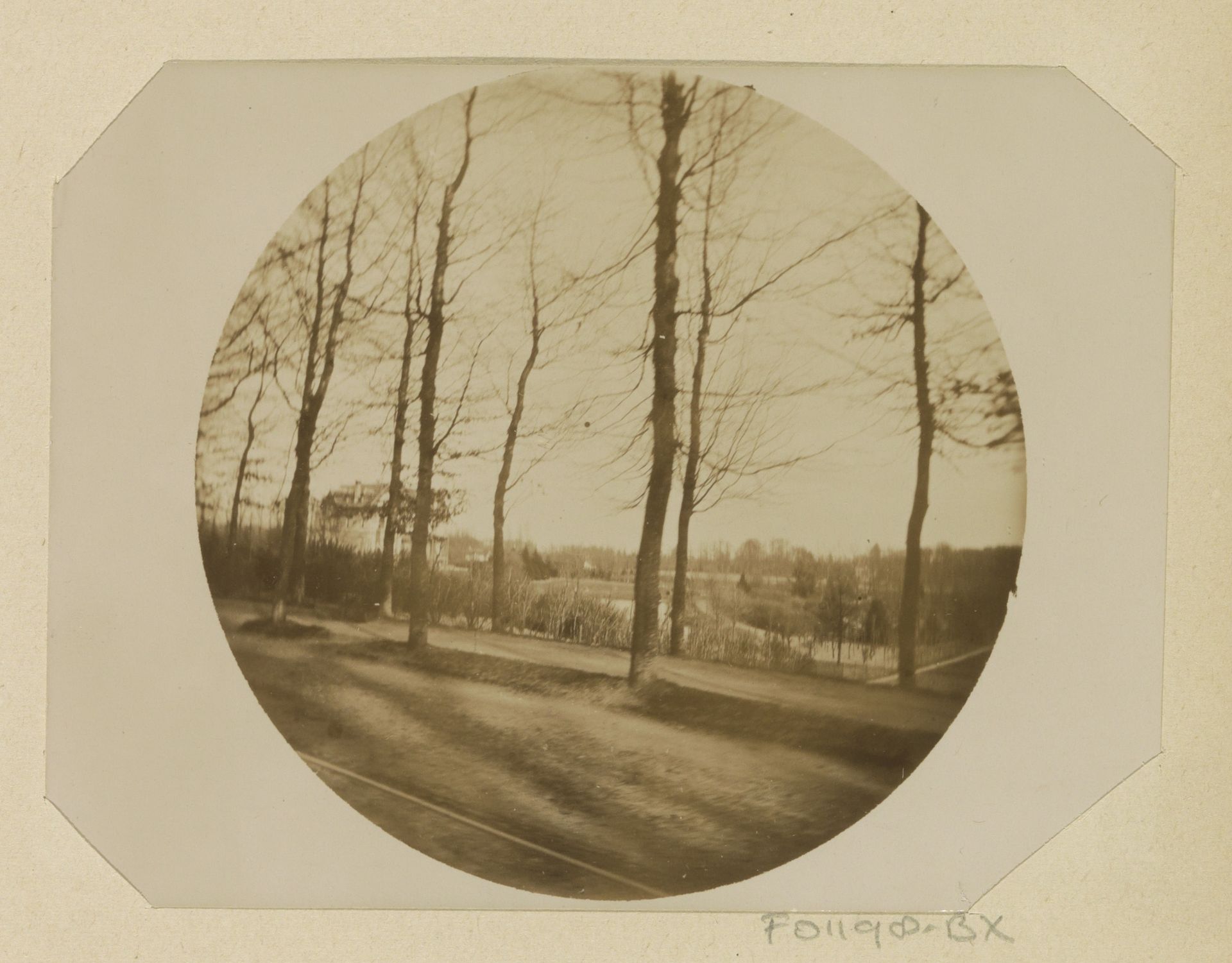 landschap vanuit een rijtuig, mogelijk nabij Warnsborn bij Arnhem by Johanna Margaretha Piek