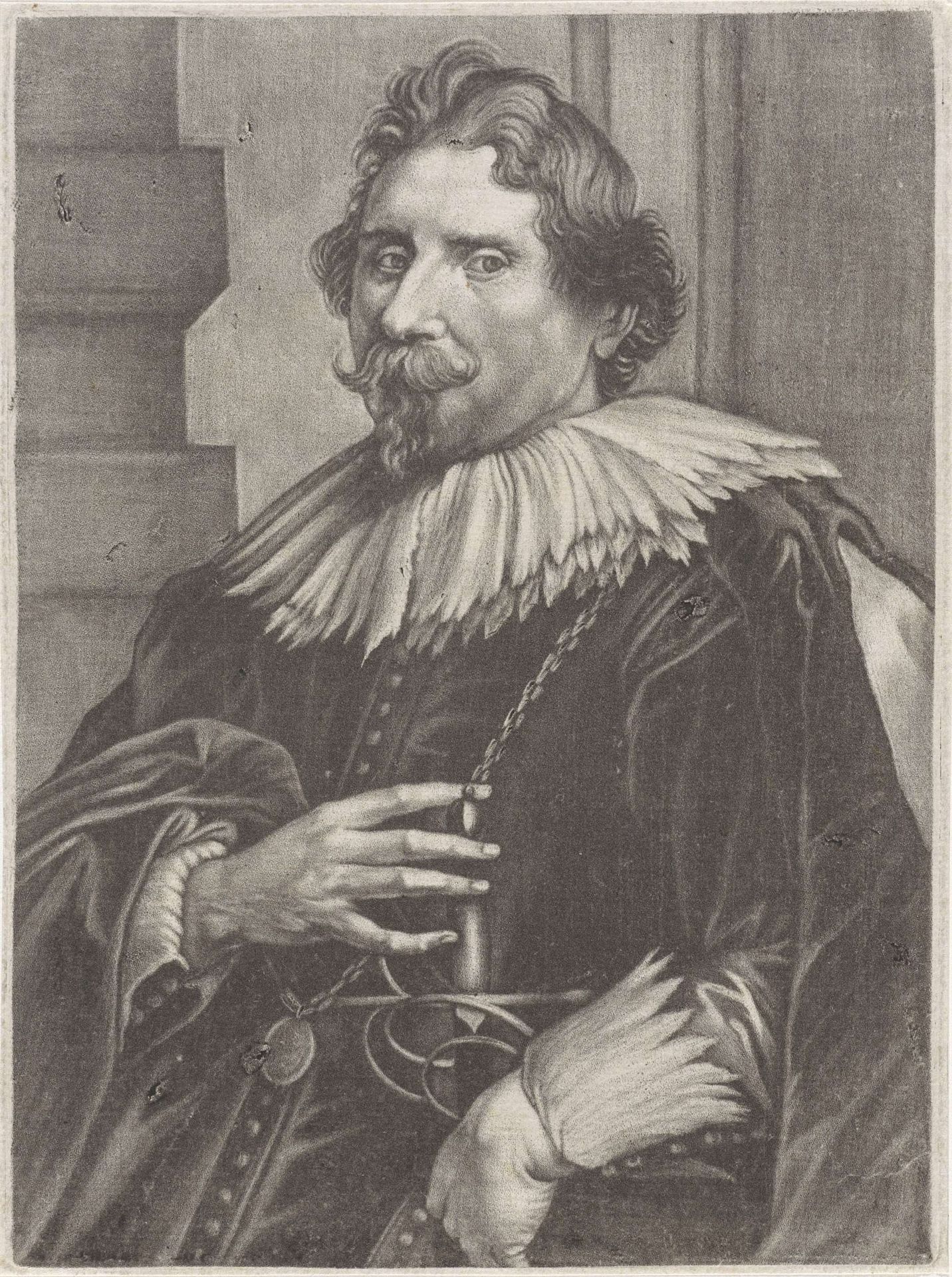 Portret van Deodat van der Mont by Anonymous