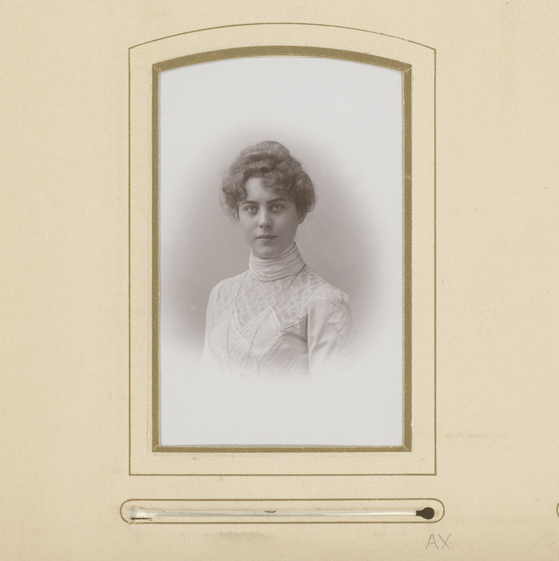 Portret van Paula Schmidt by Christian Beitz