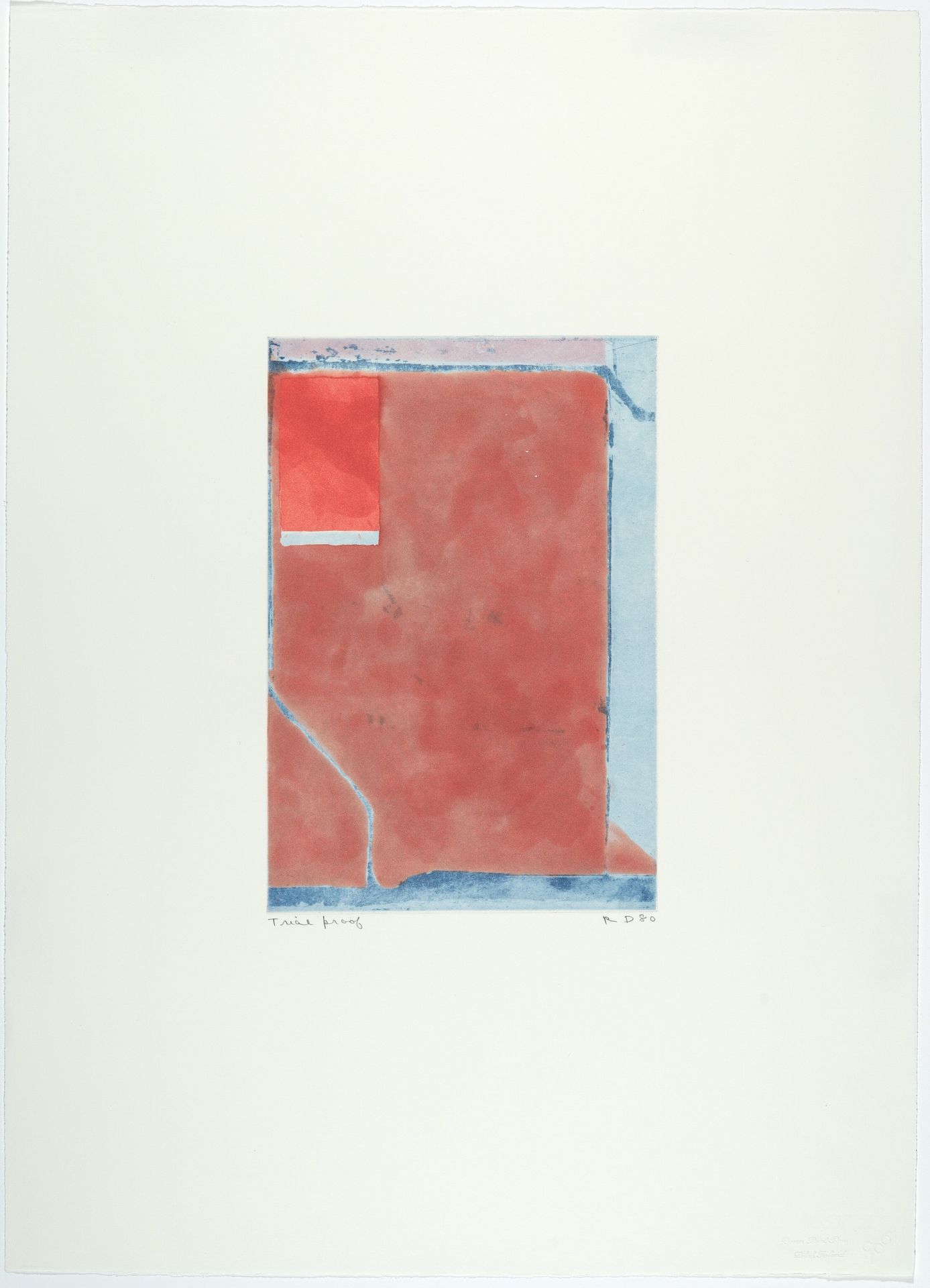 Small Red by Richard Diebenkorn