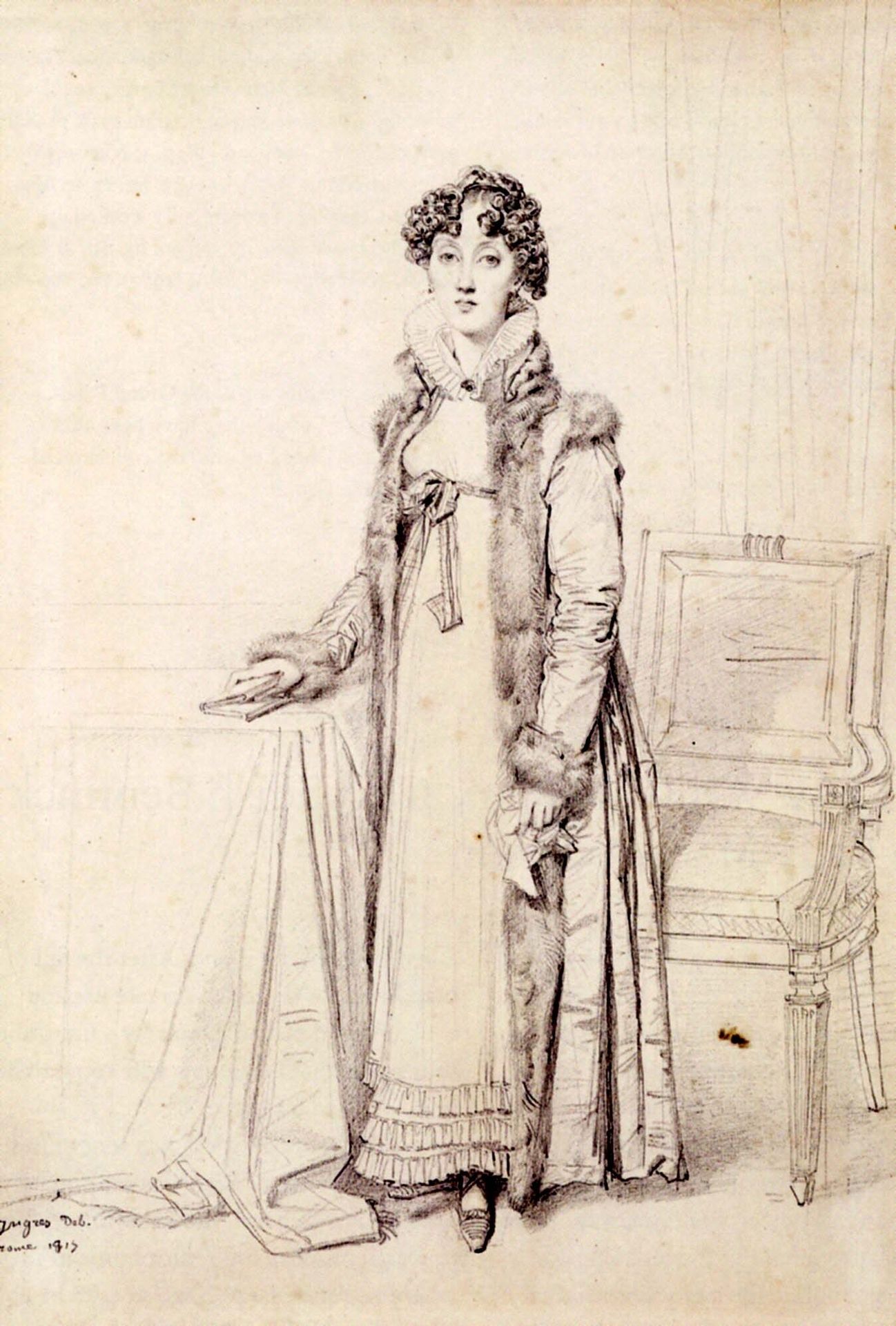 Lady William Henry Cavendish Bentinck, born Lady Mary Acheson by Jean Auguste Dominique Ingres