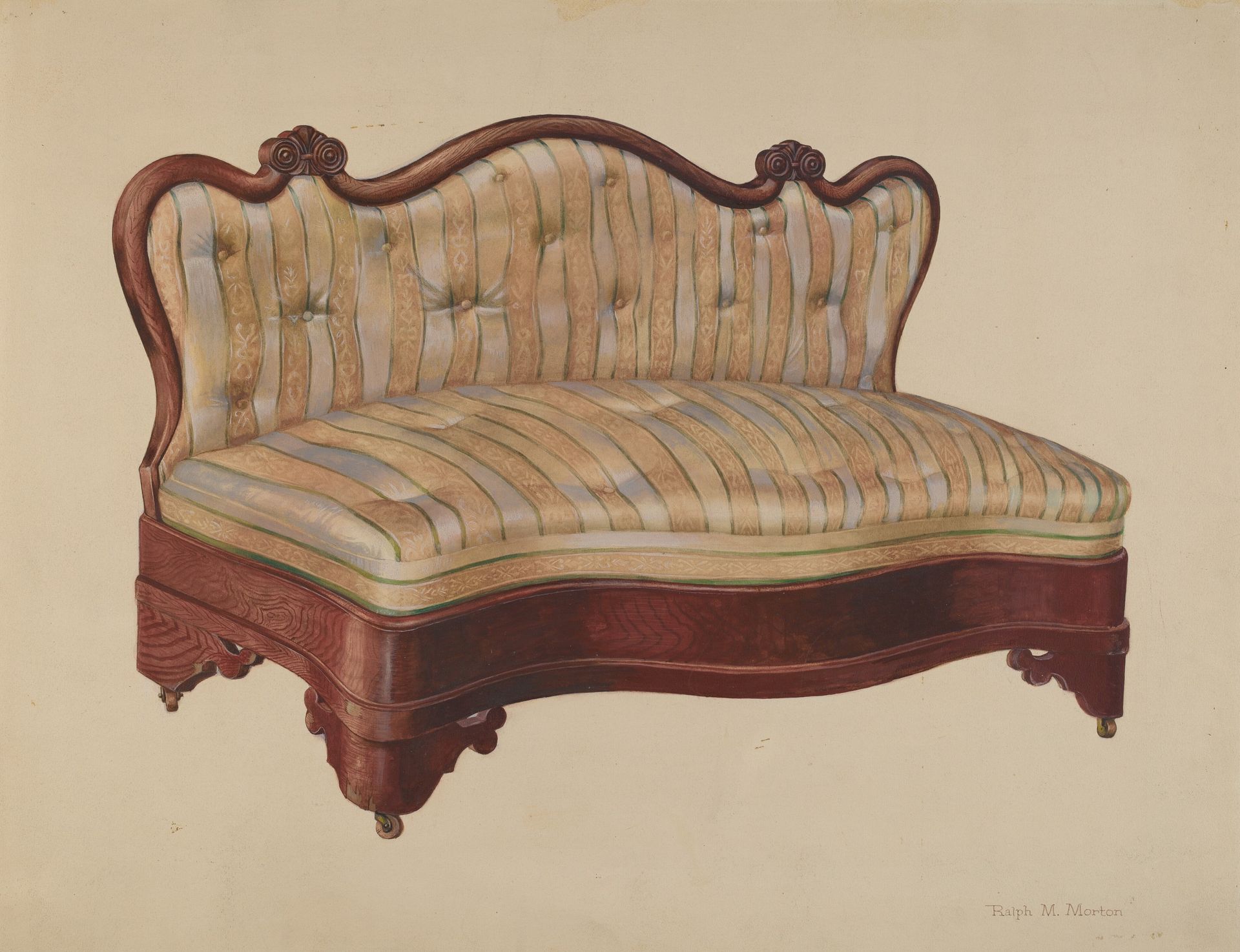 Love Seat by Ralph Morton