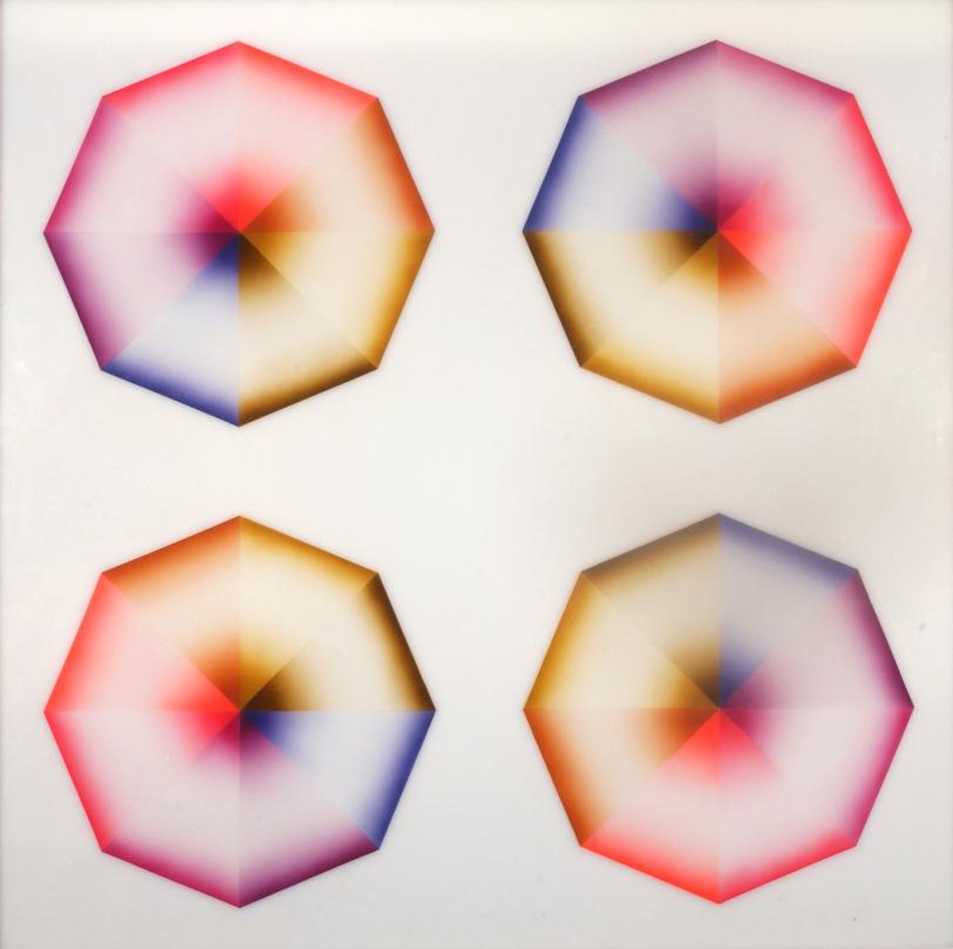 Pasadena Lifesavers Red #5 by Judy Chicago