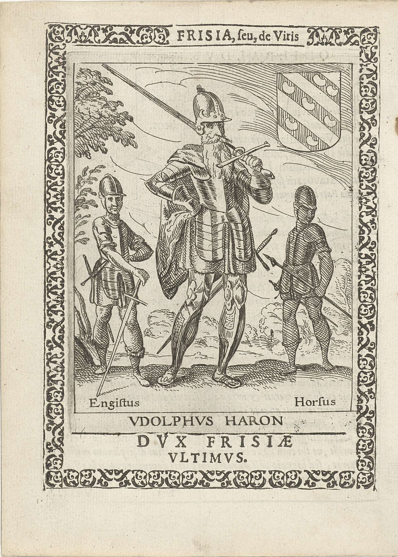 Udolf Haron, laatse hertog der Friezen by Pieter Feddes van Harlingen
