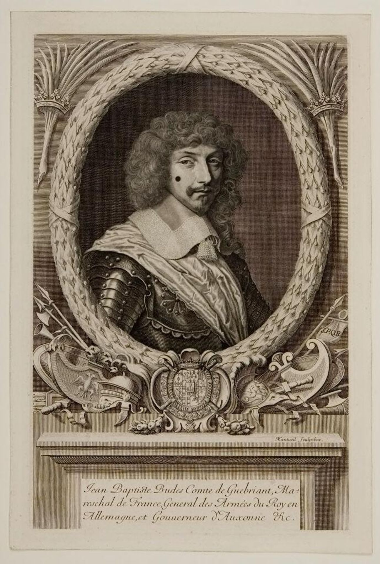 MarÃ©chal Jean-Baptiste Budes, Comte de GuÃ©briant by Robert Nanteuil