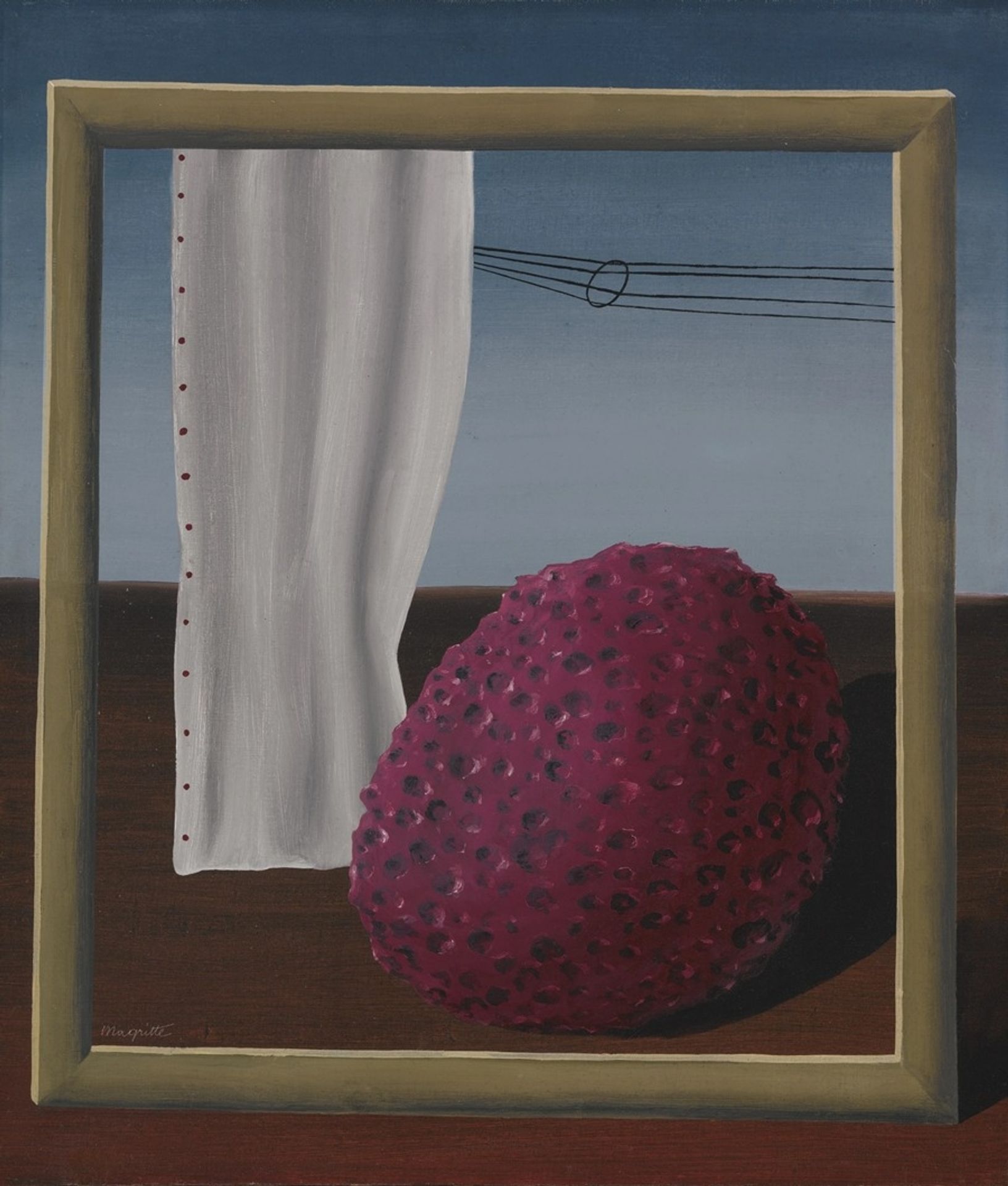 Le Message à la terre by René Magritte