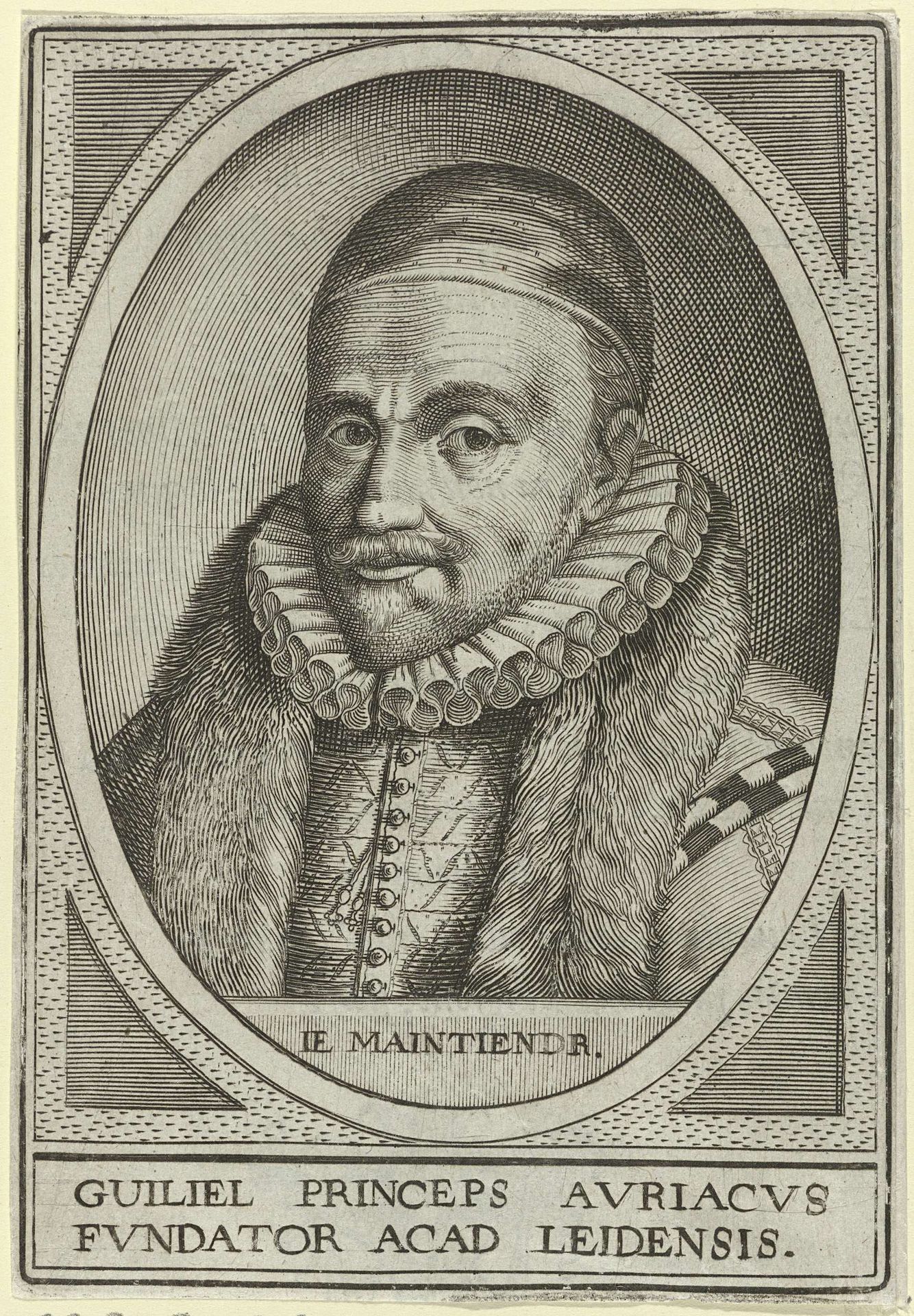 Portret van Willem I, prins van Oranje by Anonymous
