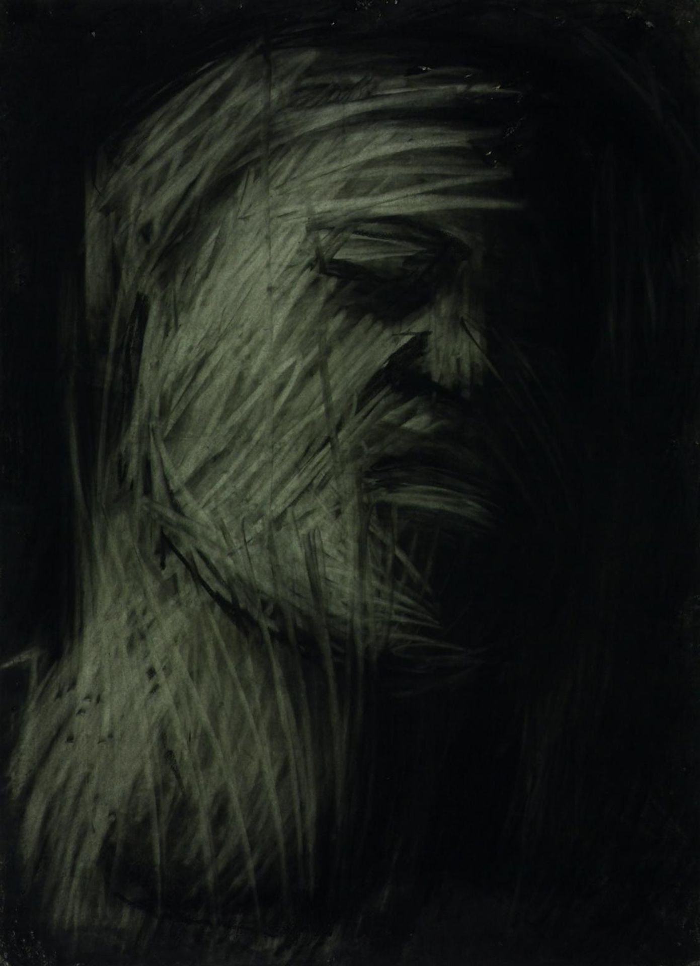 Head by Leon Kossoff