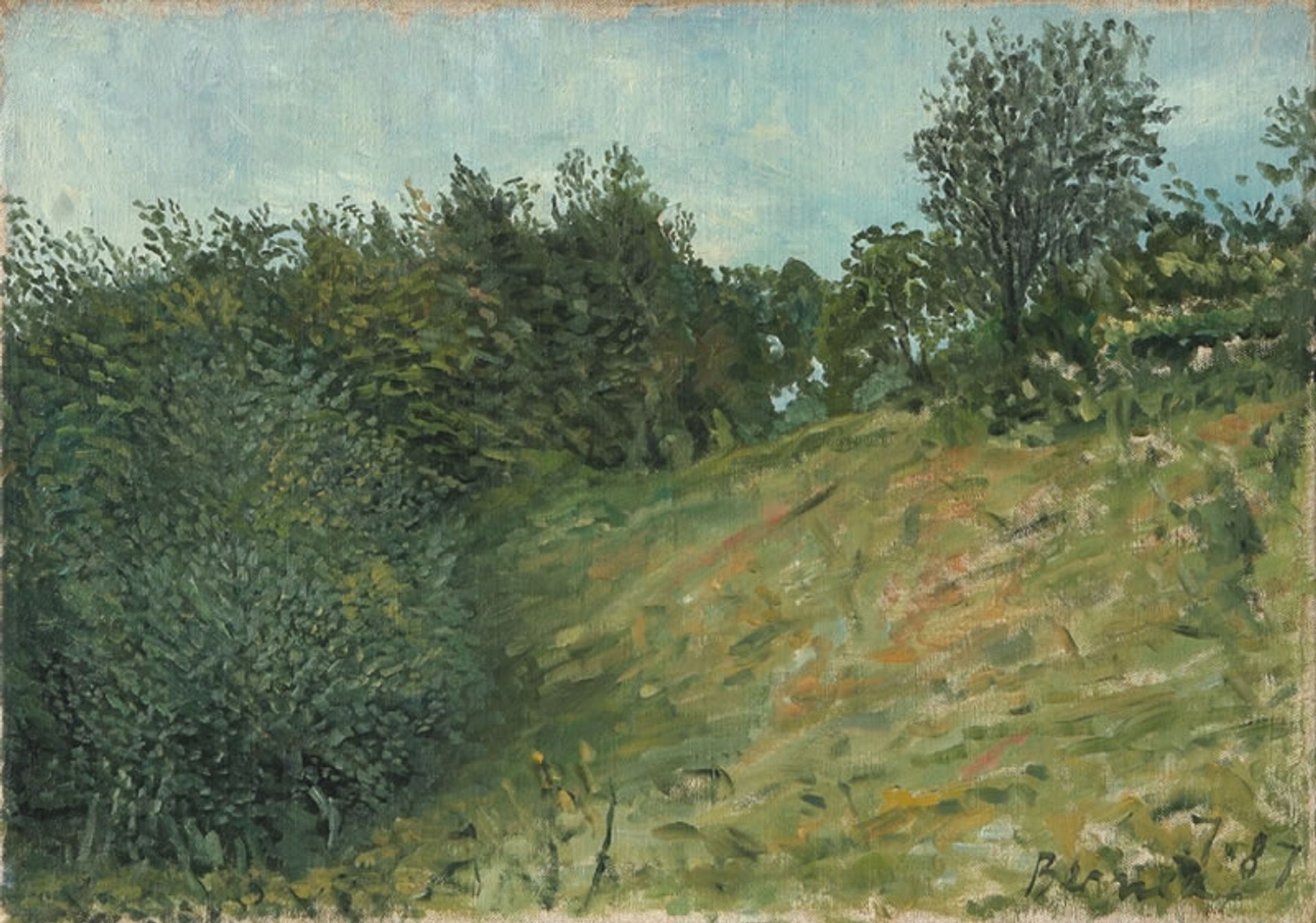 Garden at Văratec by Horia Bernea