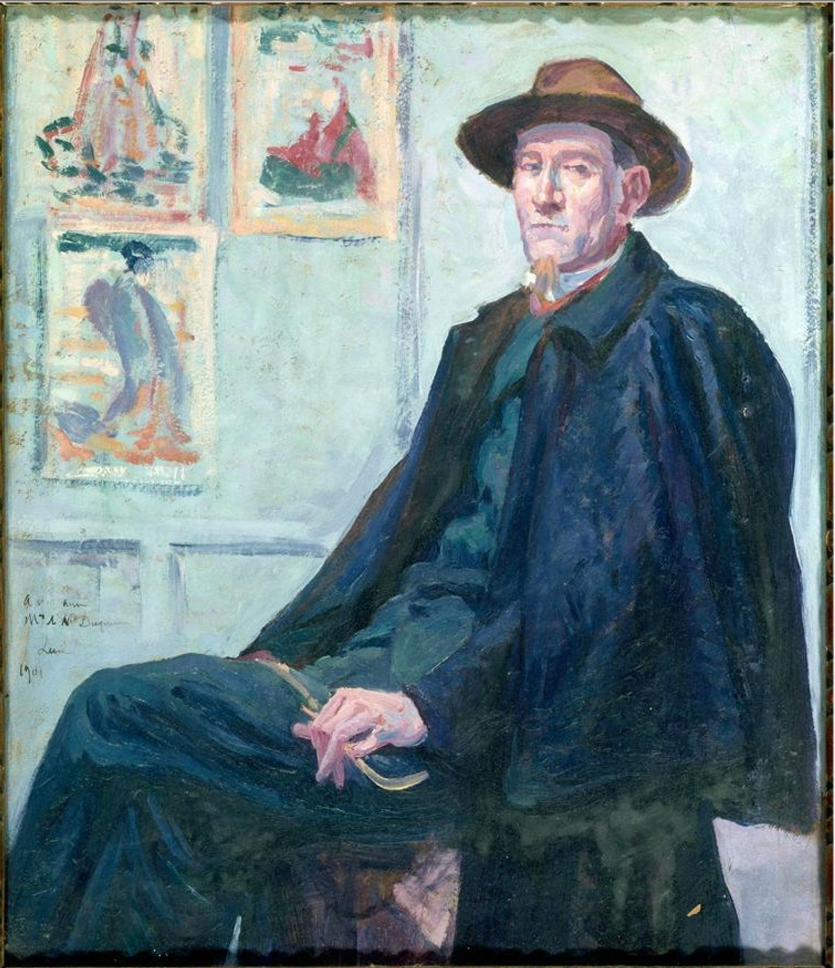 Study for the Portrait of Félix Fénéon by Maximilien Luce