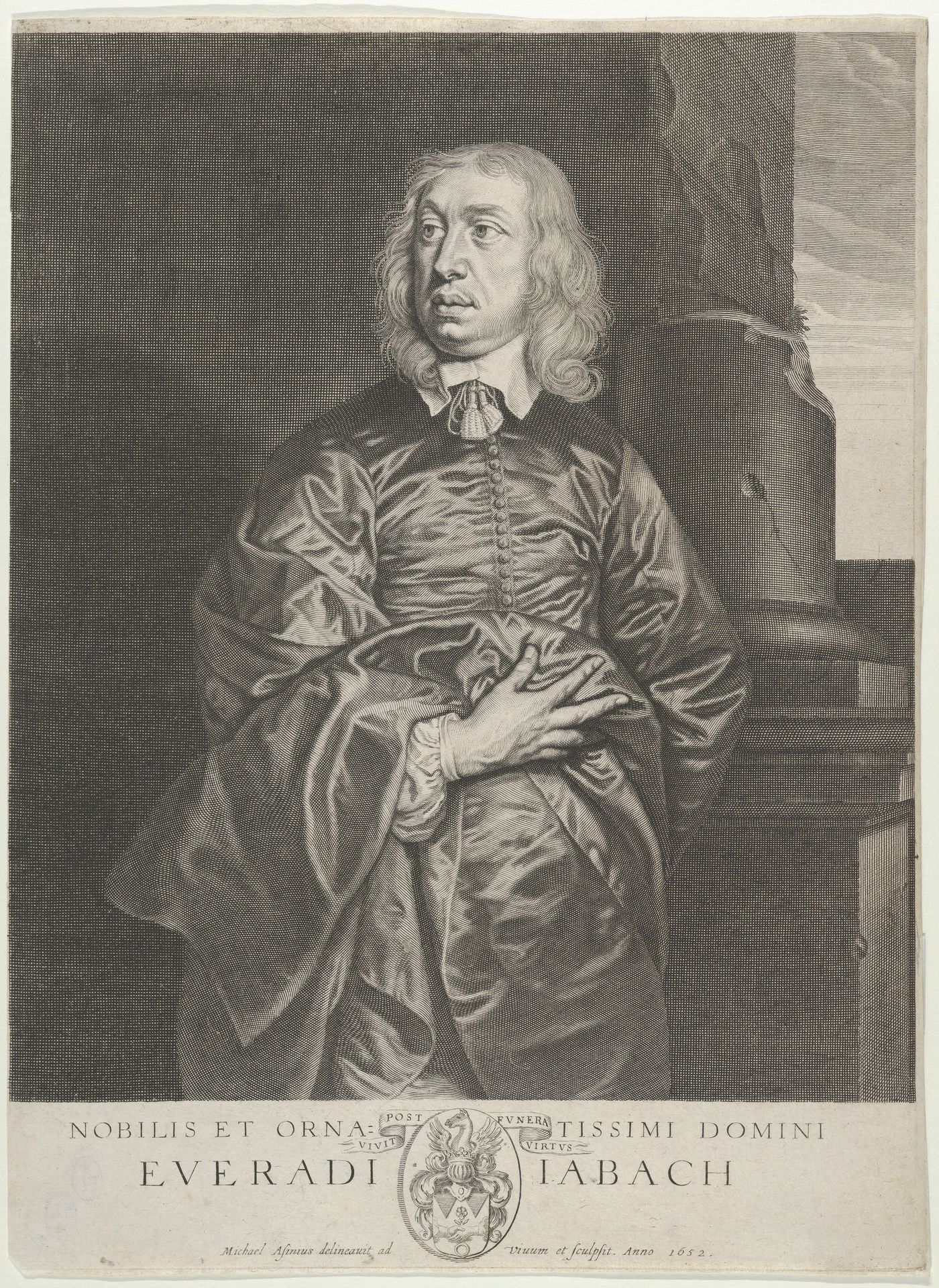 Everhard Jabach, Banquiere à Paris, Amateur des beaux  Arts by Michel Lasne