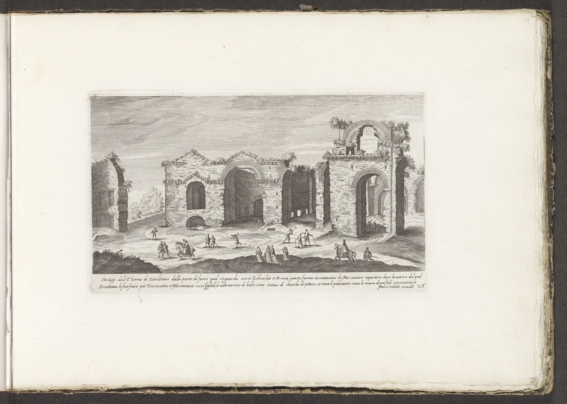 Thermen van Diocletianus by Anonymous