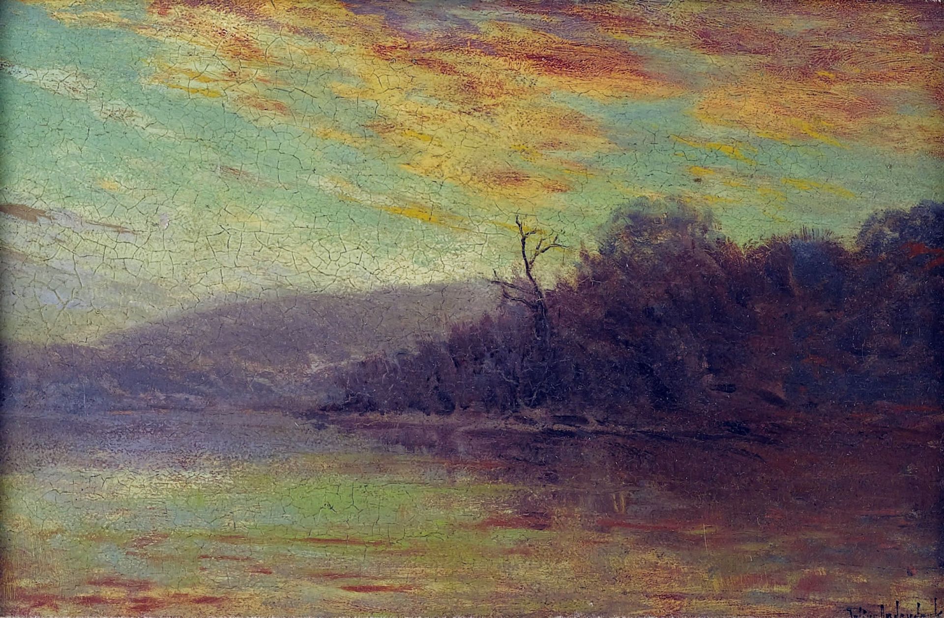 Autumn Sunset by Robert Julian Onderdonk
