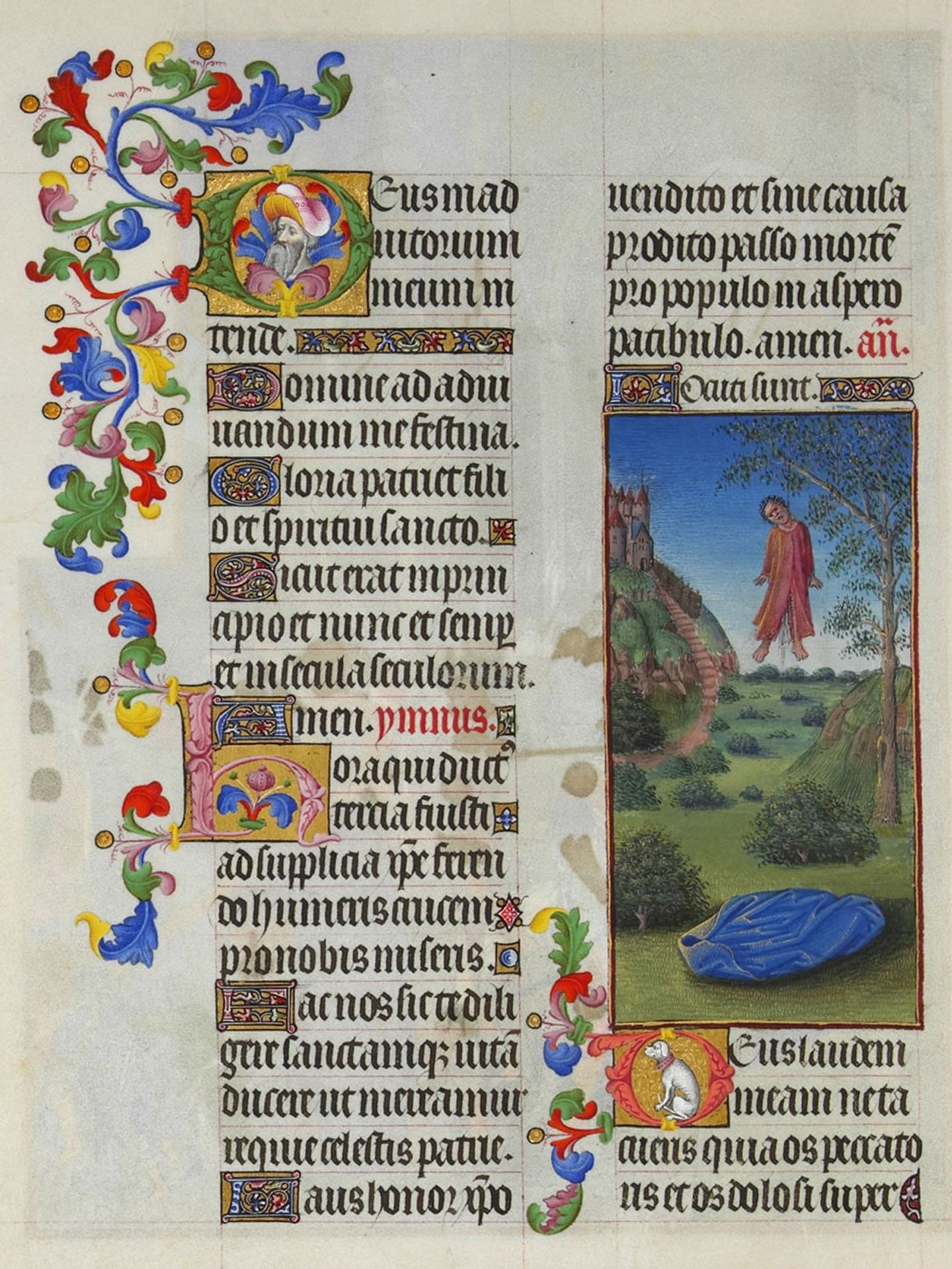 Judas Hangs Himself by Limbourg brothers