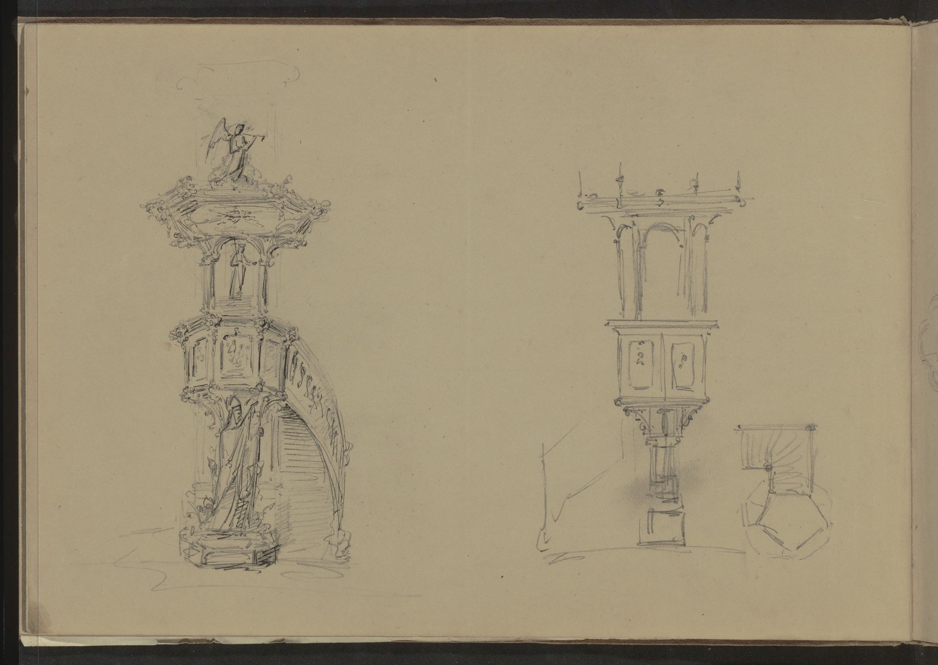 Preekstoelen by Pierre Joseph Hubert Cuypers