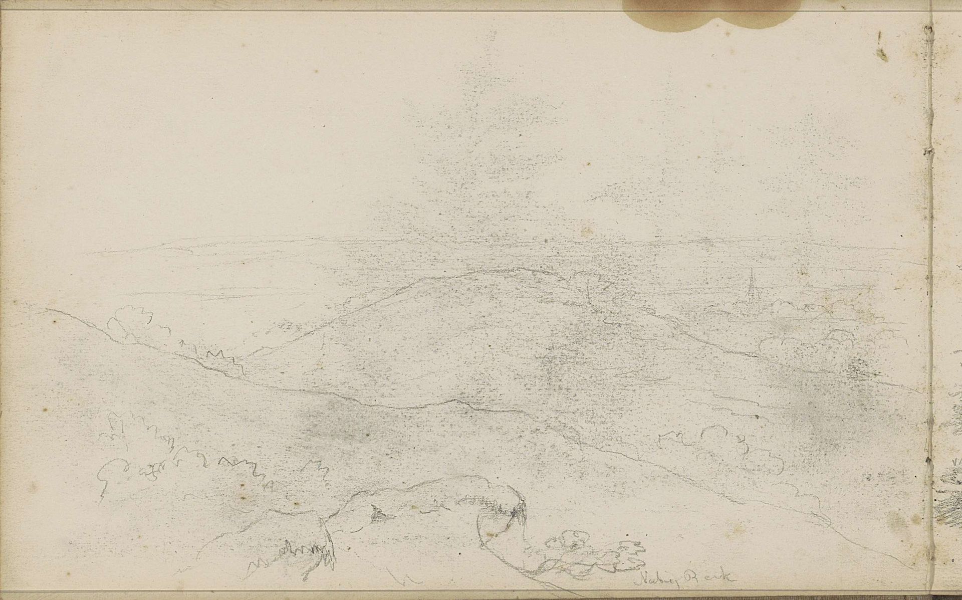 Heuvellandschap bij Beek by Willem Cornelis Rip