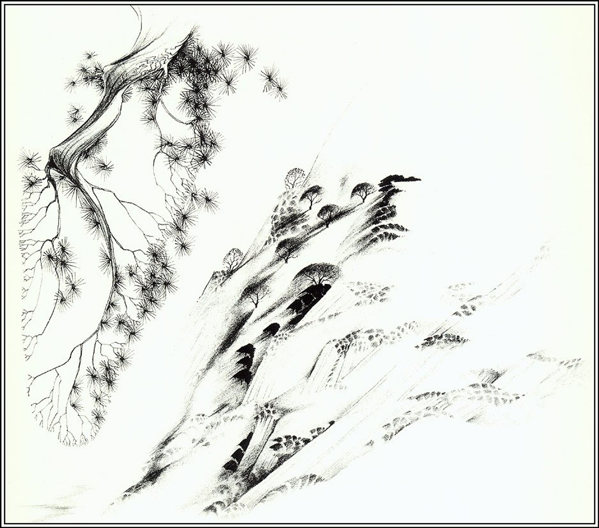 Hillside by Eyvind Earle