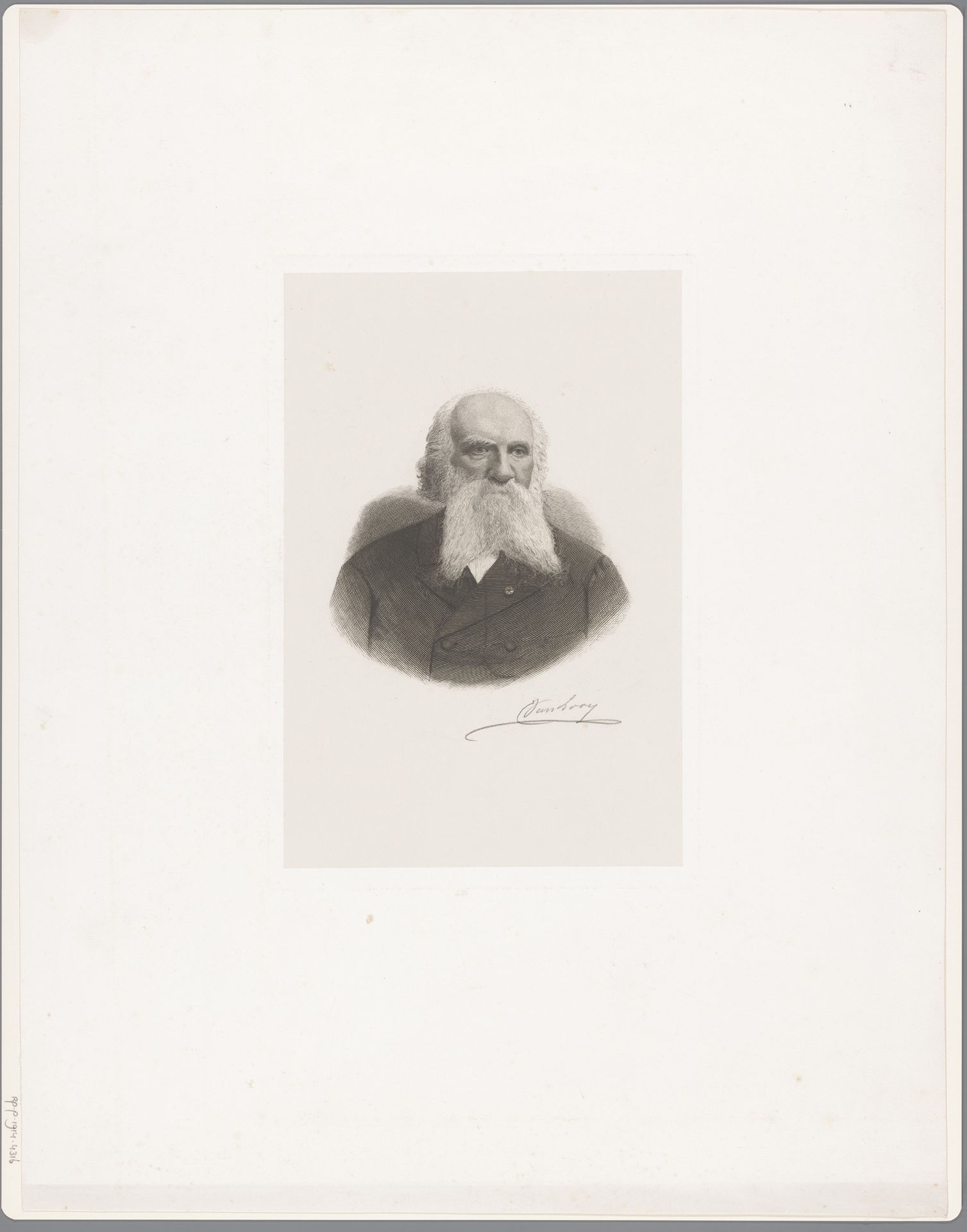 Portret van Jacques Vekemans by Joseph Edouard Van Looy