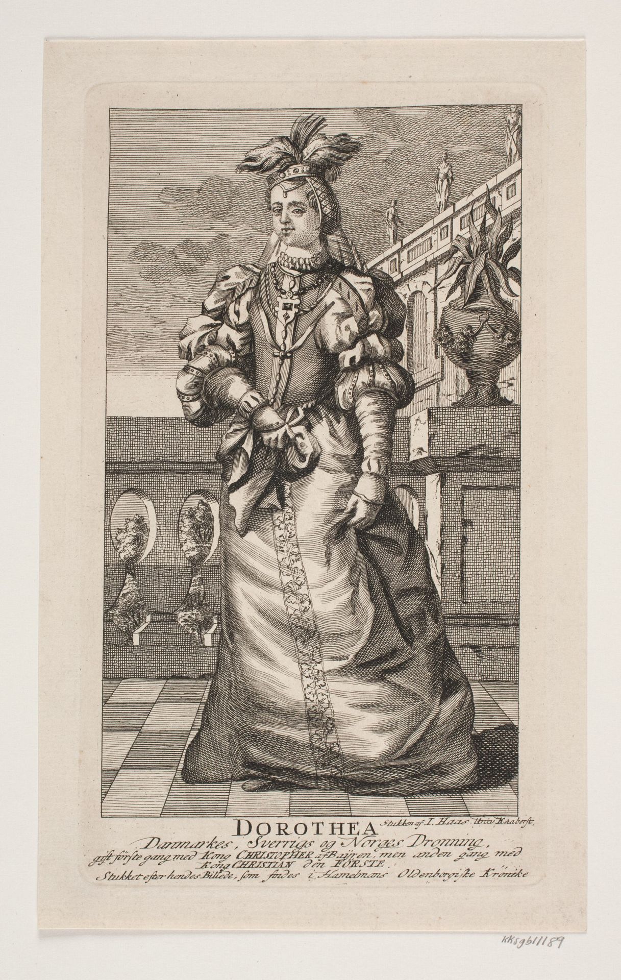 Dorothea af Brandenburg by Jonas Haas