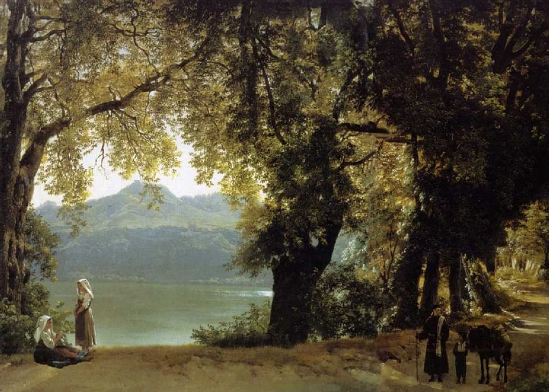 Lago Di Albano by Sylvester Shchedrin