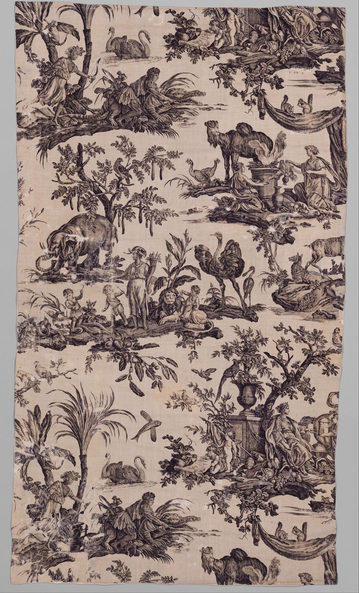 "Four Quarters of the Globe" by Jean-Baptiste Huet I