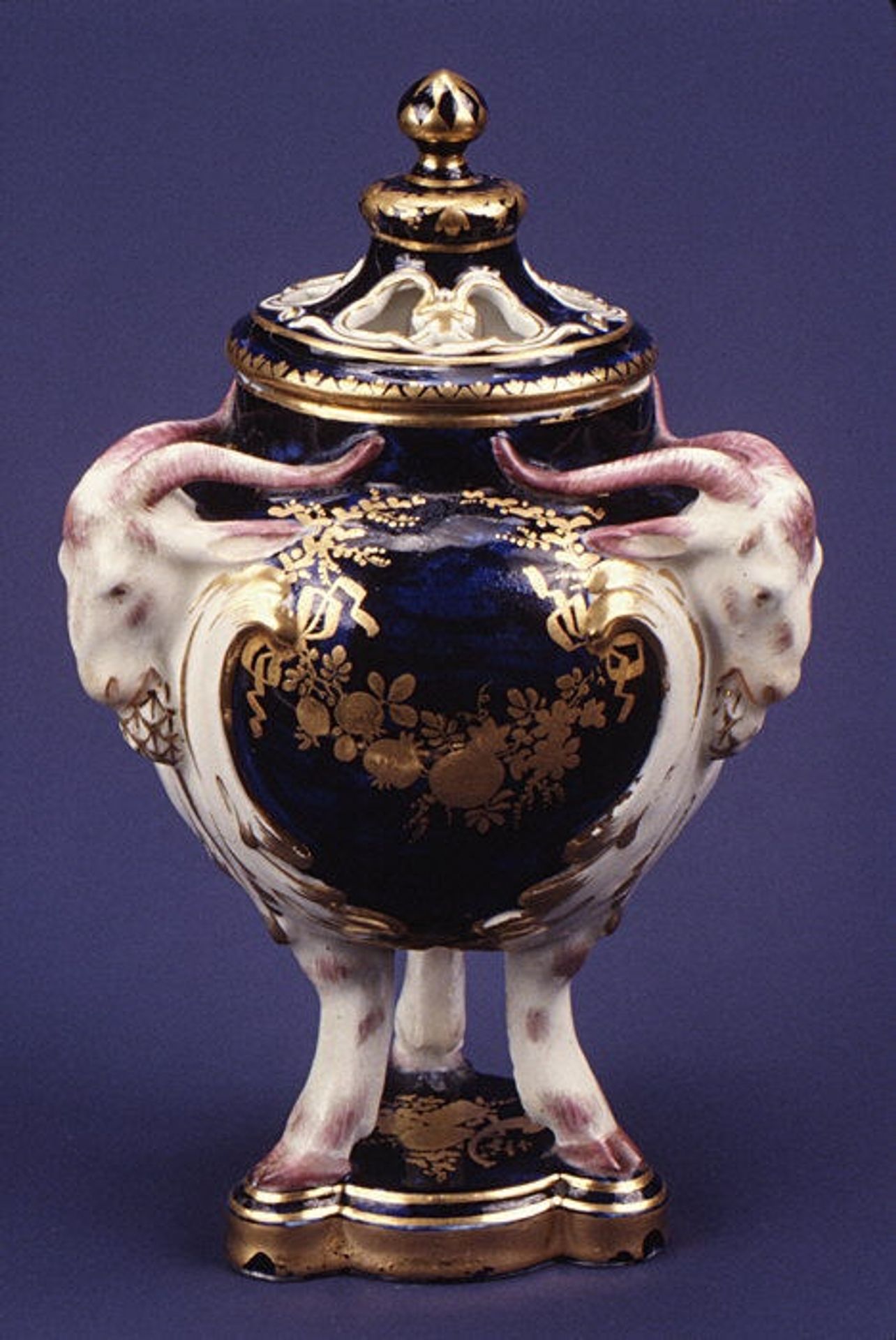 Incense burner by Derby Porcelain Manufactory