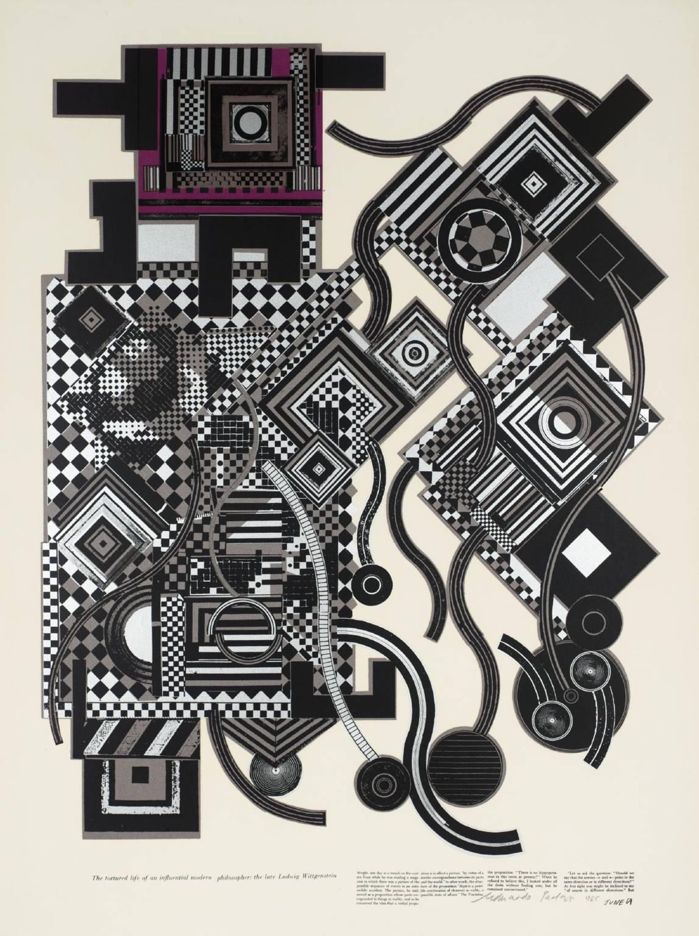 Tortured Life by  Sir Eduardo Paolozzi