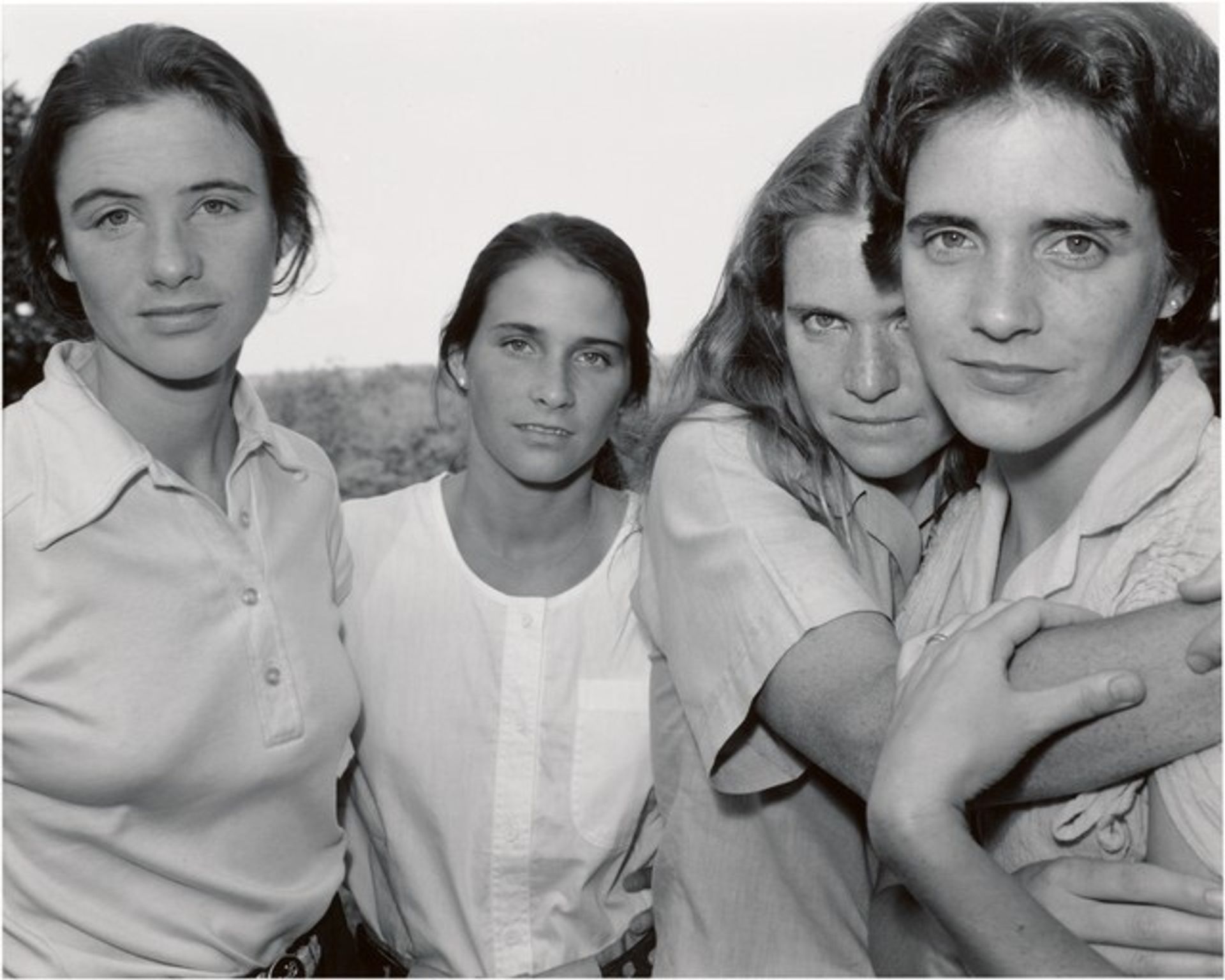The Brown Sisters, East Greenwich, Rhode Island by Nicholas Nixon