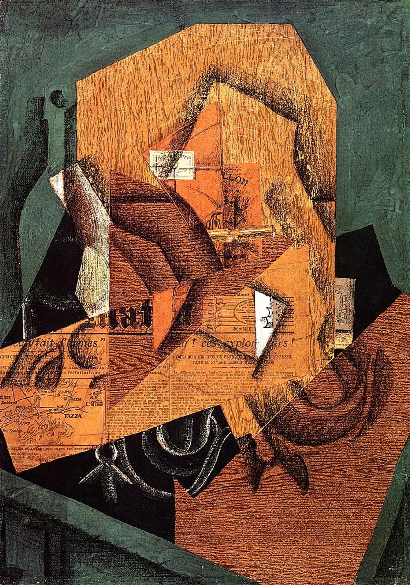 The Packet of Coffee by Juan Gris