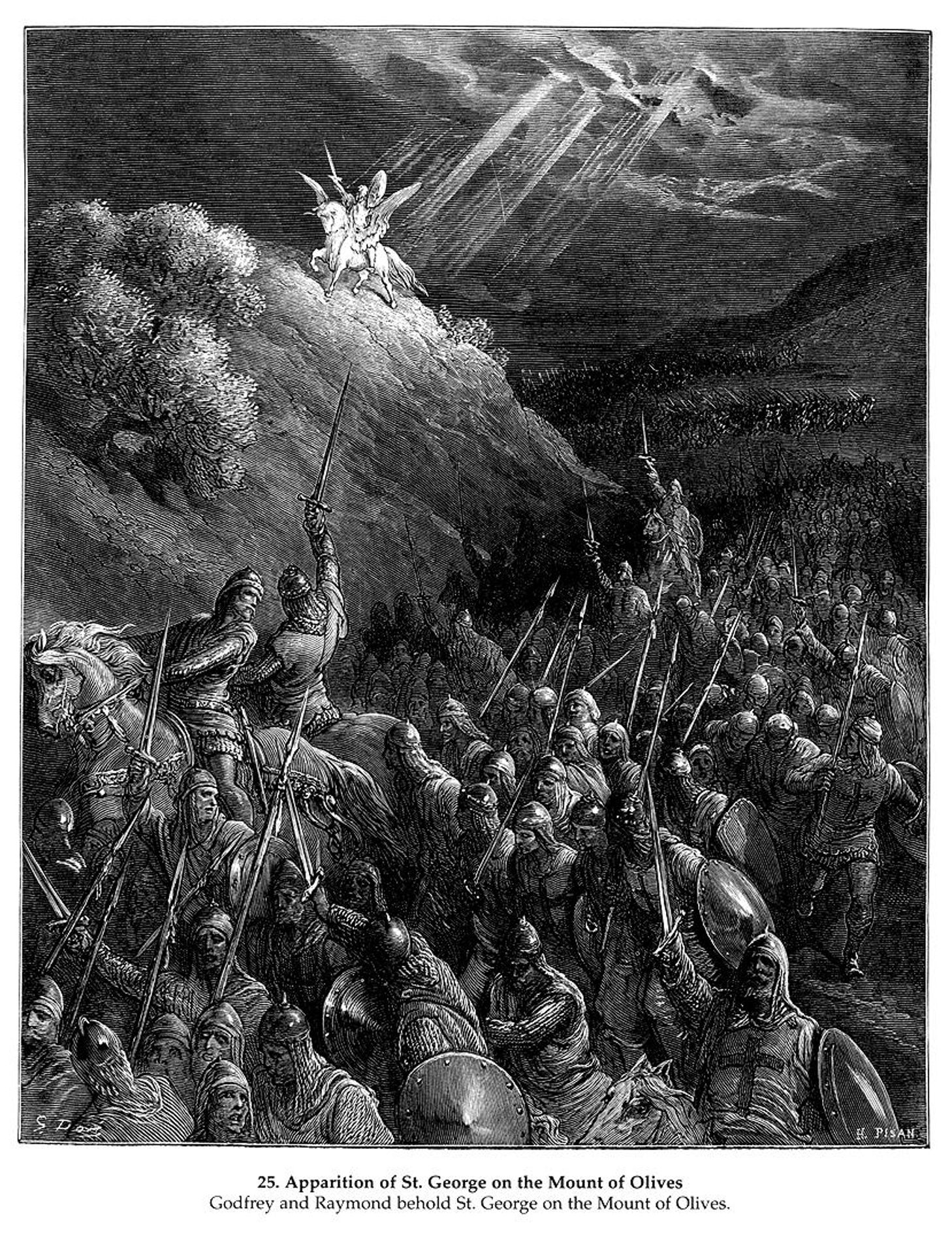 Apparition of St. George on the Mount of Olives_GustaveDore_sqs__crusades_george_mt_olives__xyz32728.gif by Gustave Dore