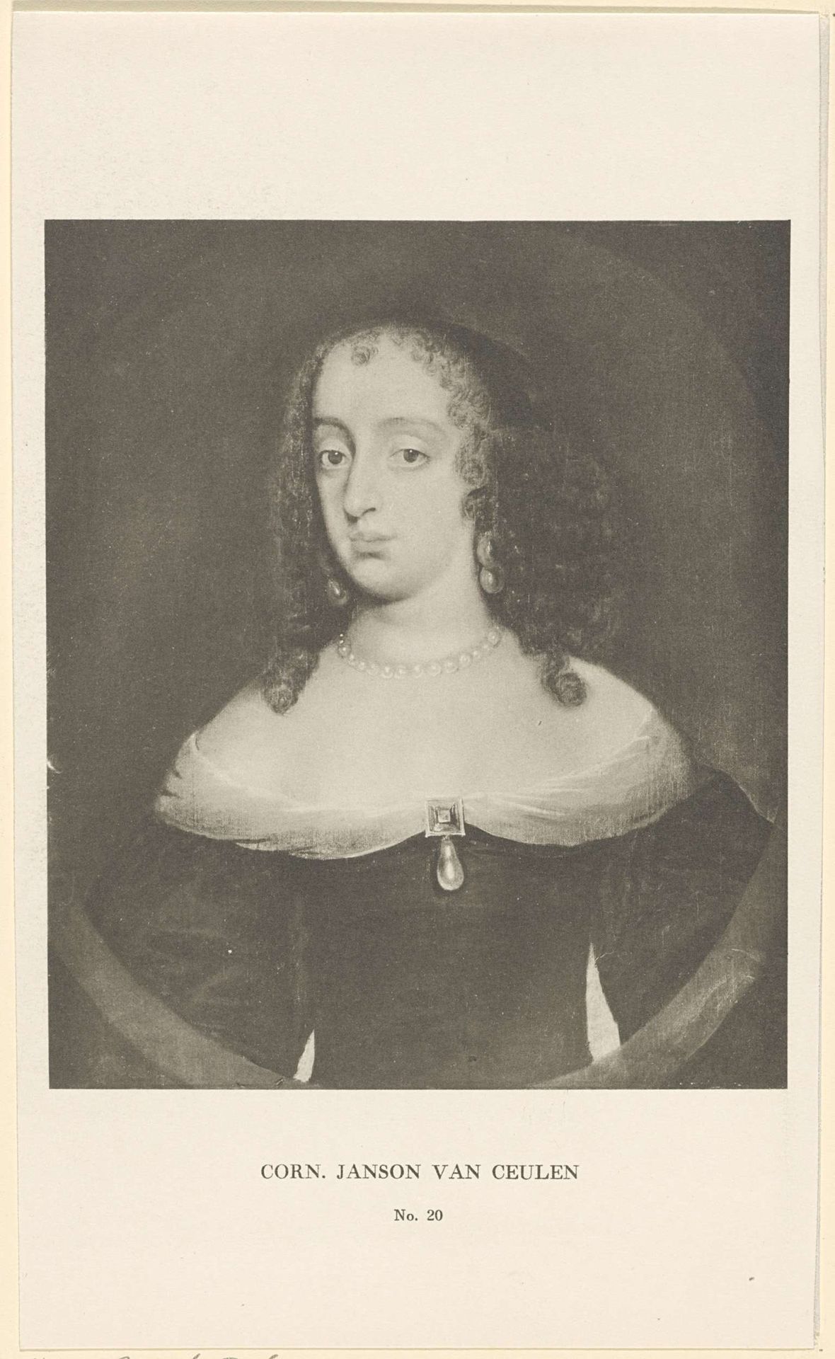 Portret van Maria Henrietta Stuart by Anonymous