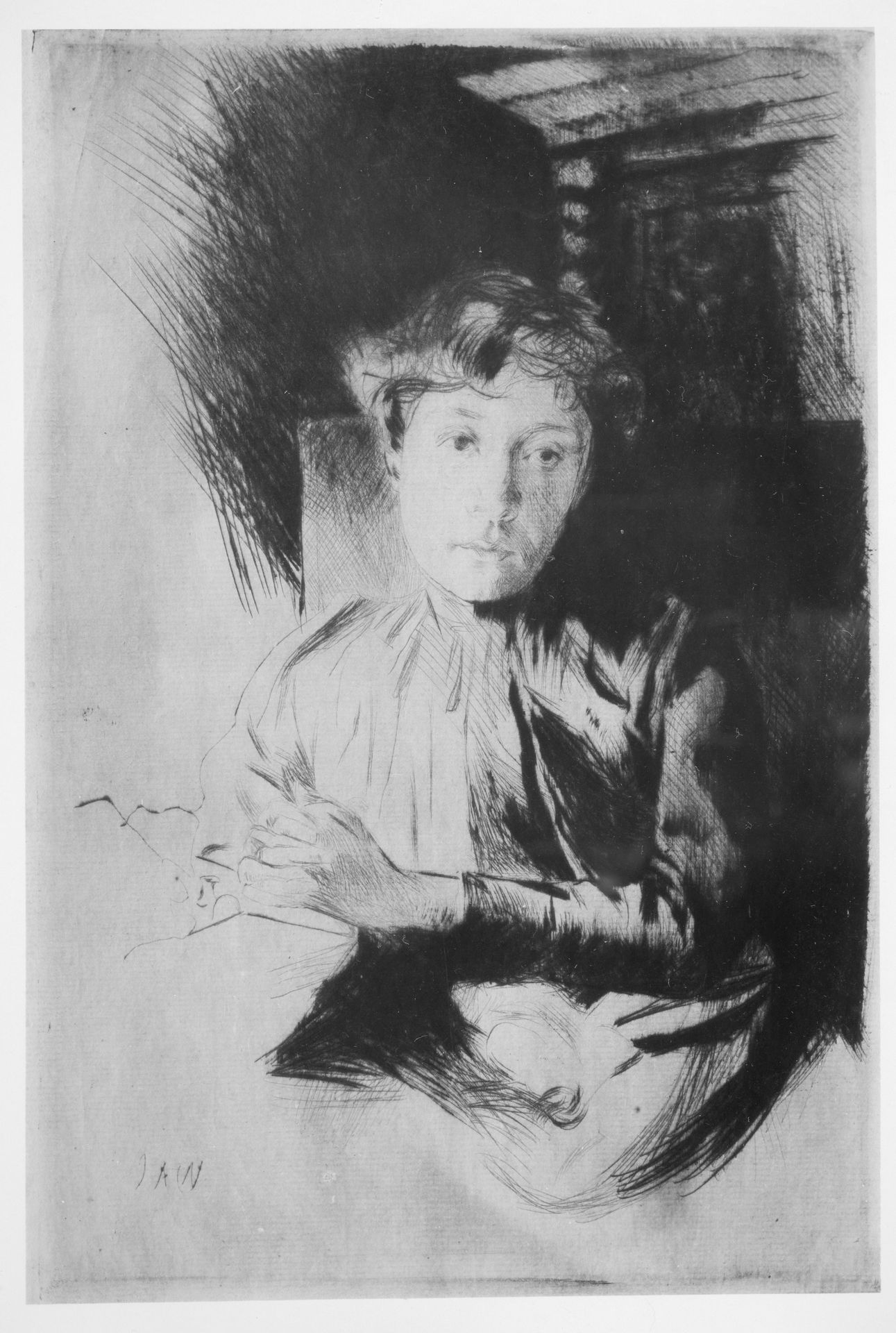 By Candlelight by Julian Alden Weir