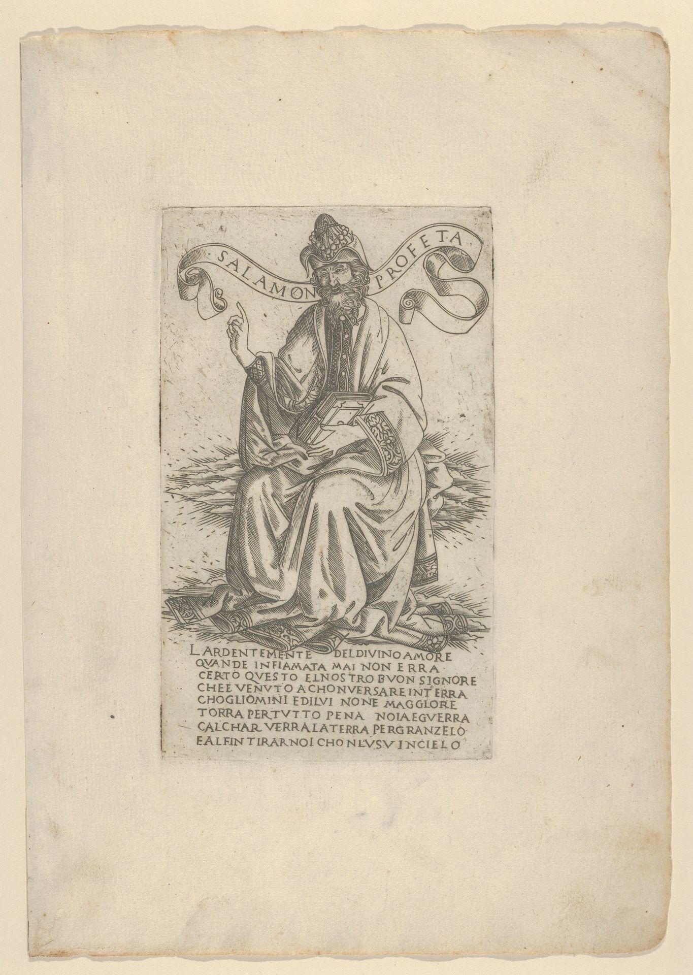 The Prophet Solomon, from Prophets and Sibyls by Francesco Rosselli