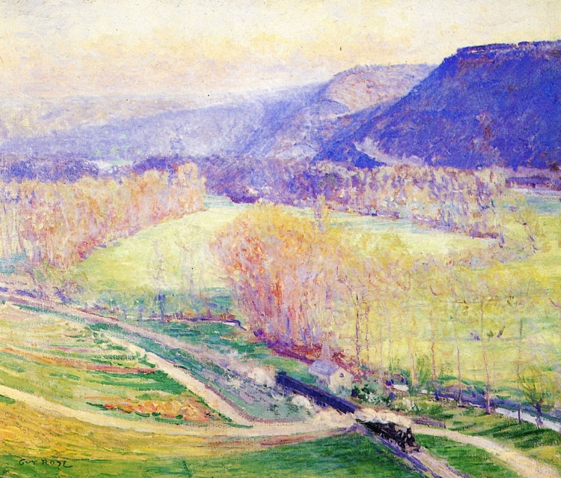 The Valley of the Seine by Rose O'Neill