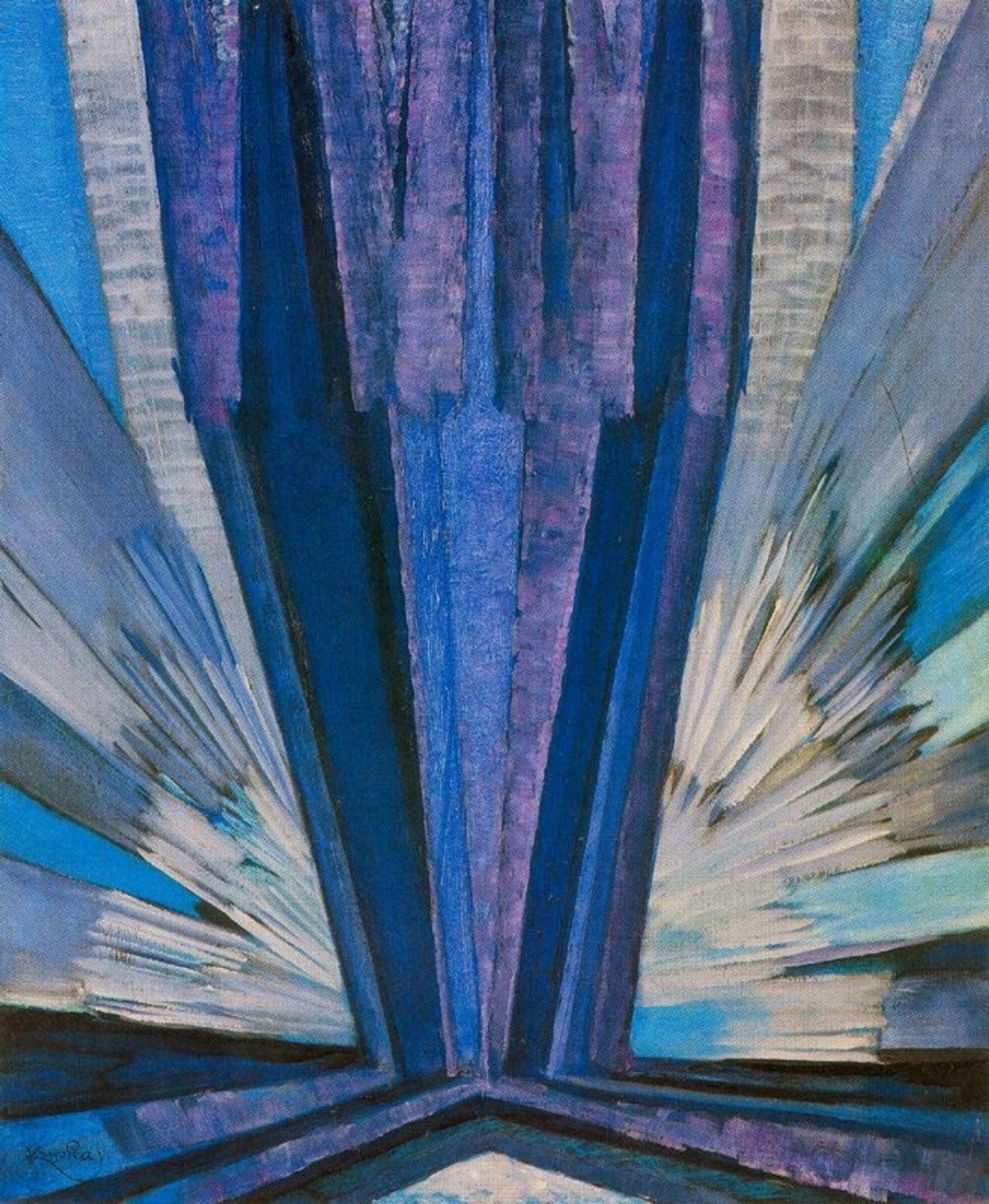 Blue by Frantisek Kupka