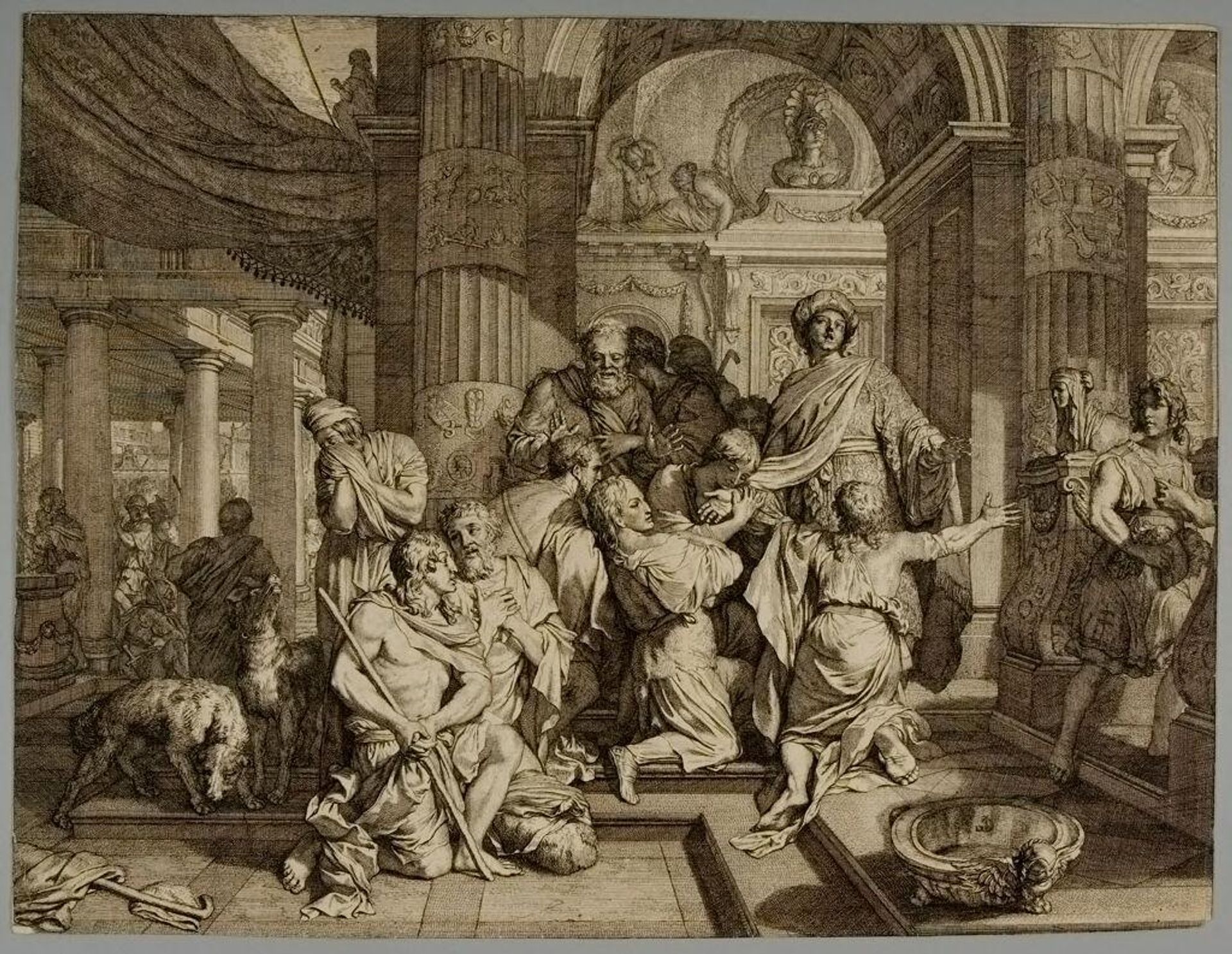 Joseph and his Brethren by GÃ©rard de Lairesse