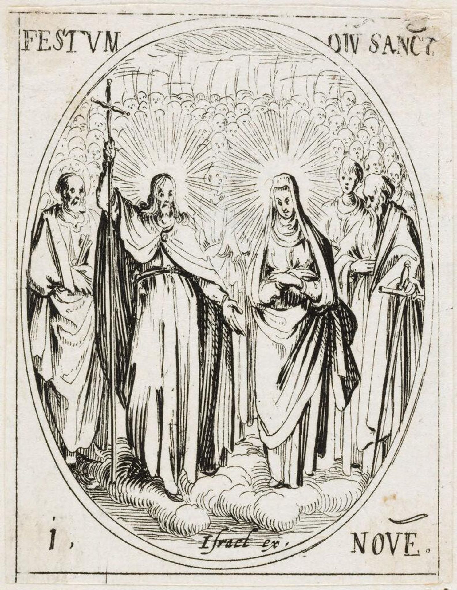 Saint Benignus by Jacques Callot