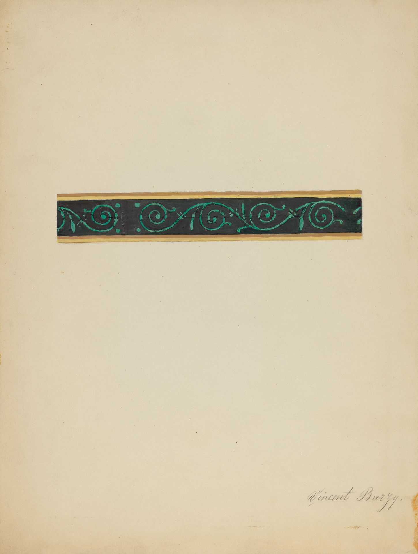 Wall Paper Border by Vincent Burzy