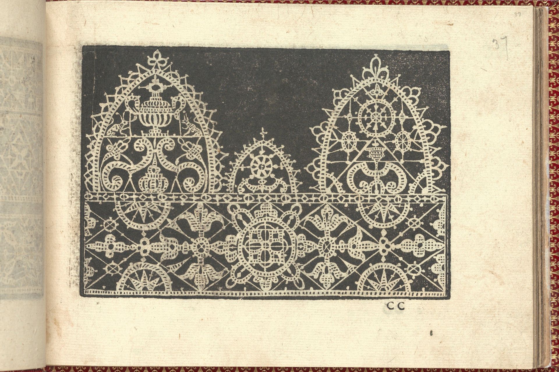 Corona delle Nobili et Virtuose Donne: Libro I-IV, page 37 (recto) by Cesare Vecellio