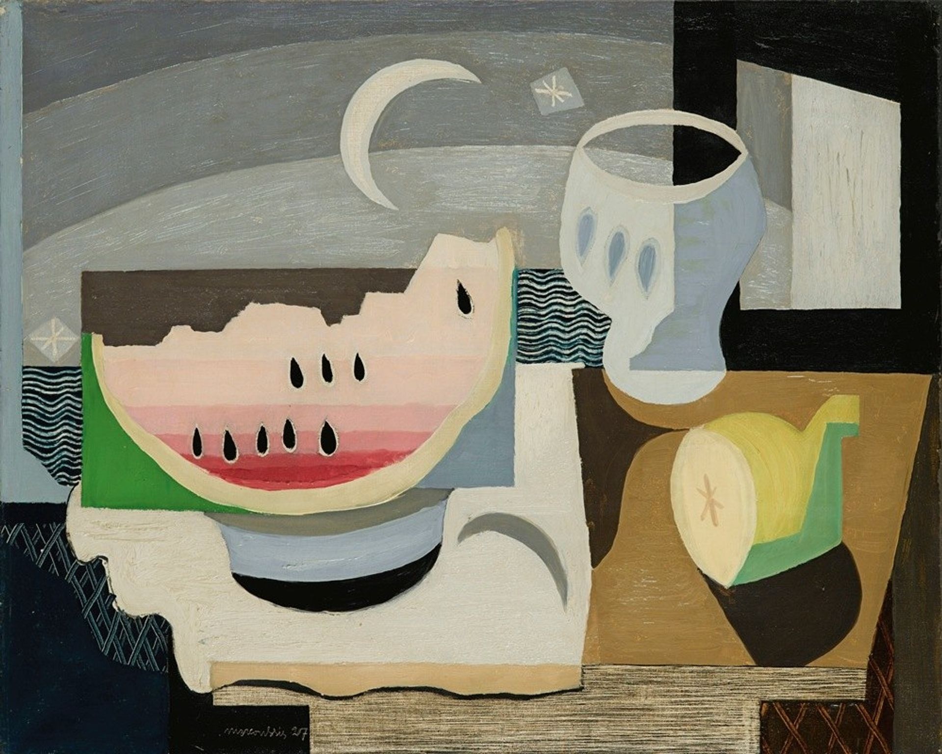 La Tranche De Pastèque by Louis Marcoussis